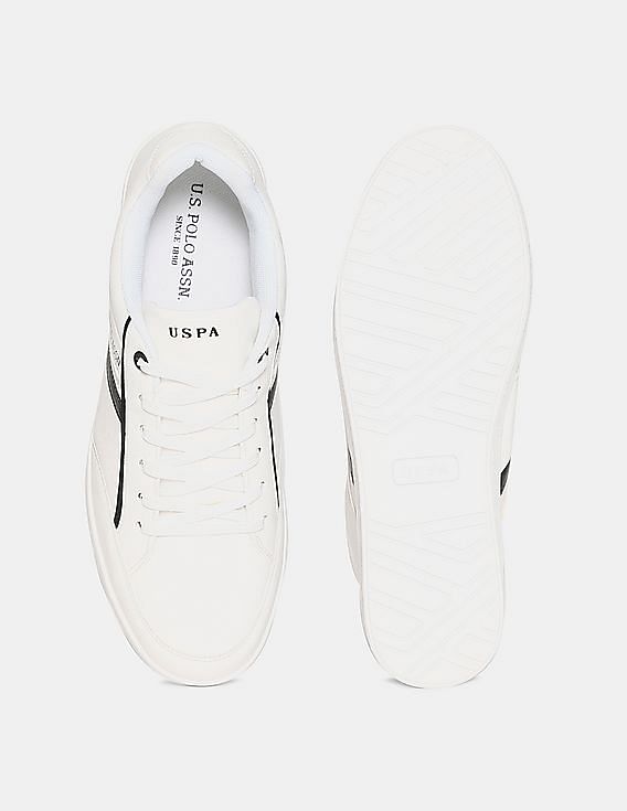 U.S. Polo Assn. Men Lace Up Solid Batavia Sneakers