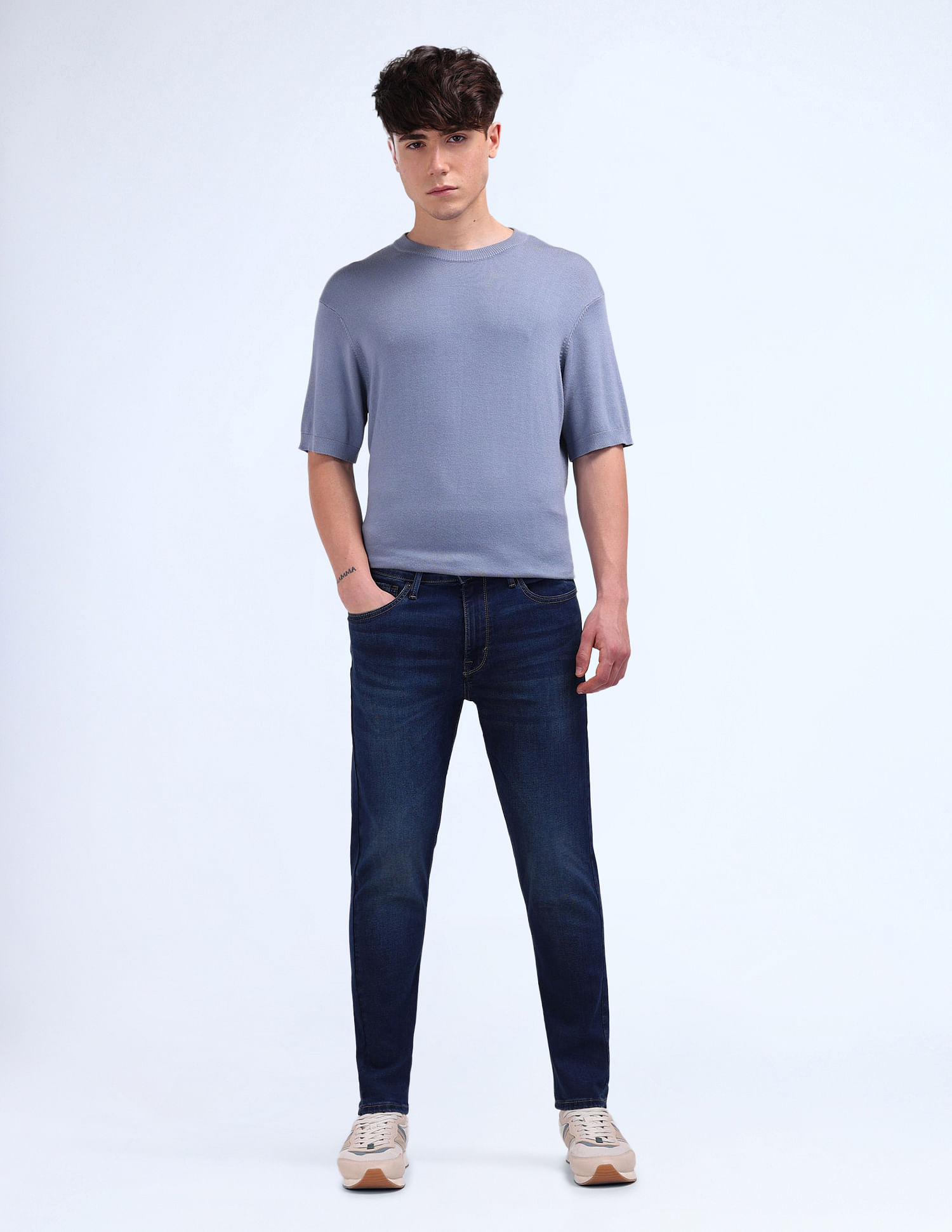 Flying Machine Mankle Slim Fit Jeans