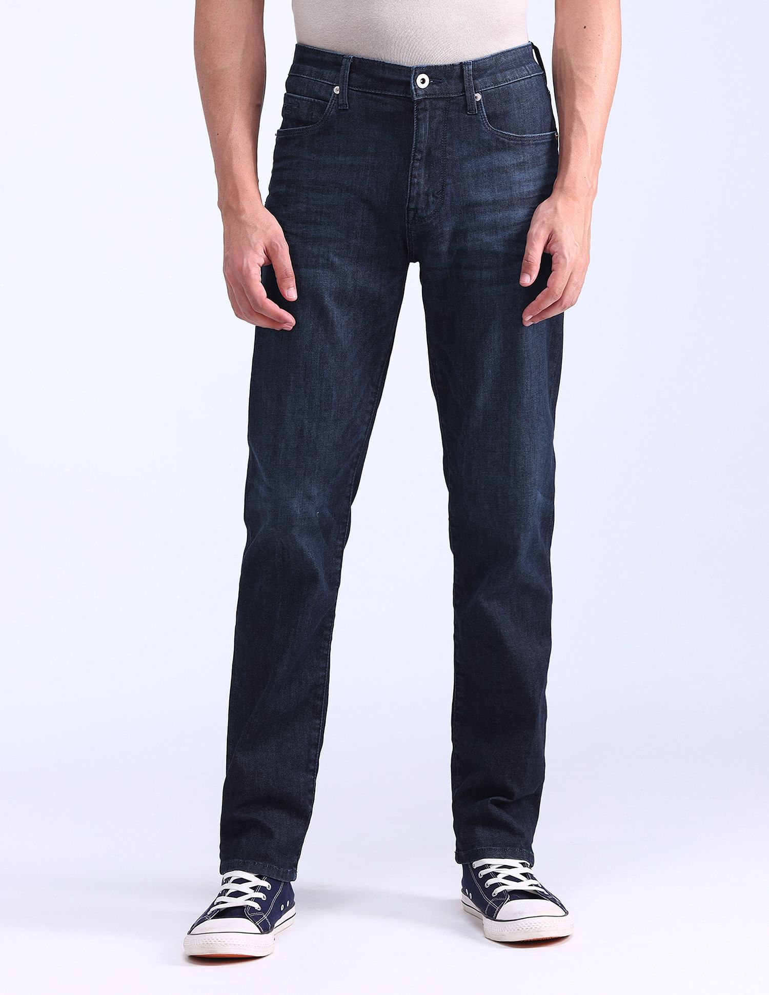 Flying Machine Freddie Slim Straight Fit Jeans