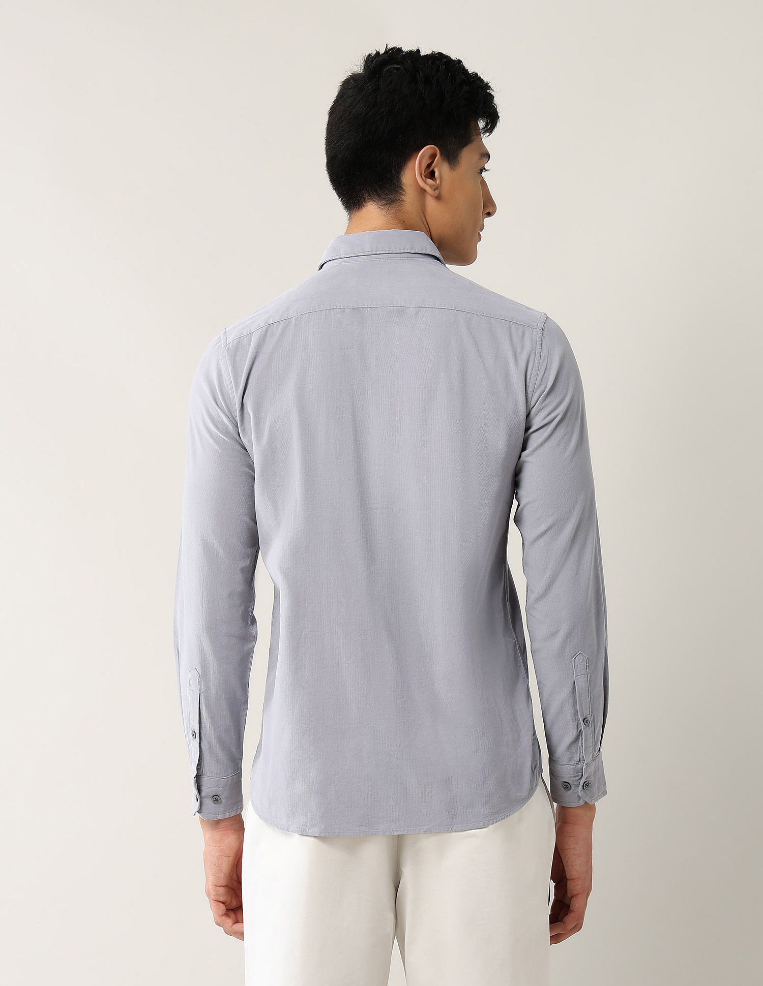 Arrow Sport Textured Pure Cotton Shirt