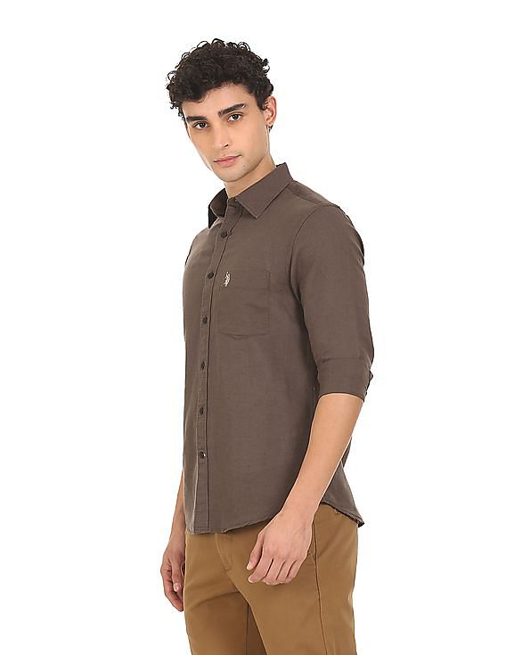 Share 86+ brown colour trouser matching shirt - in.cdgdbentre