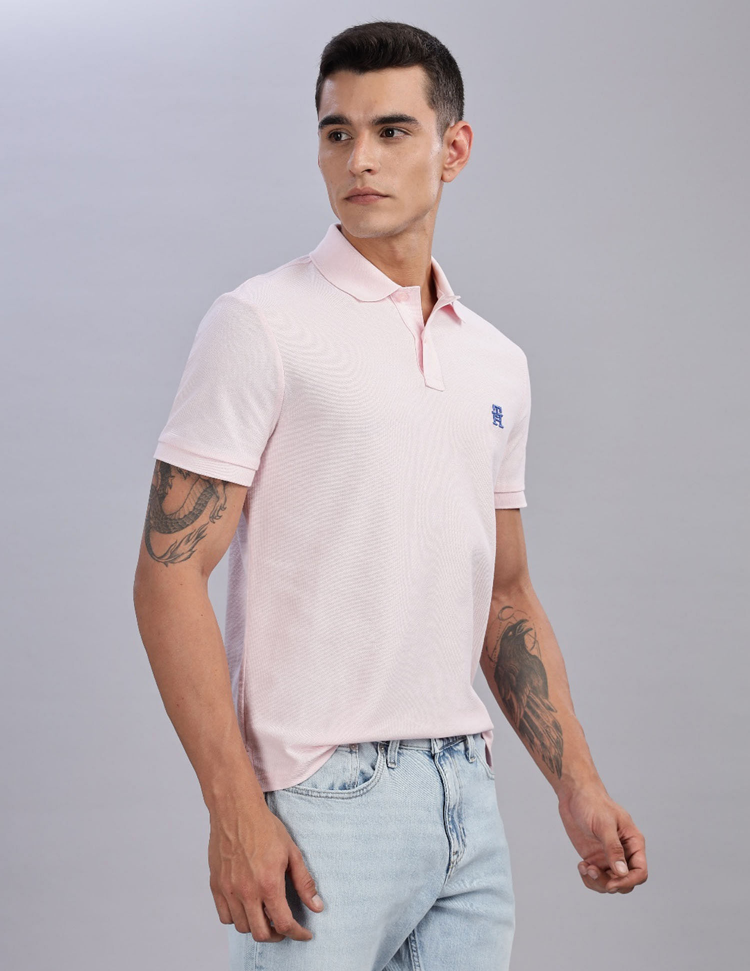 Tommy Hilfiger Solid Regular-Fit Cotton T-Shirt