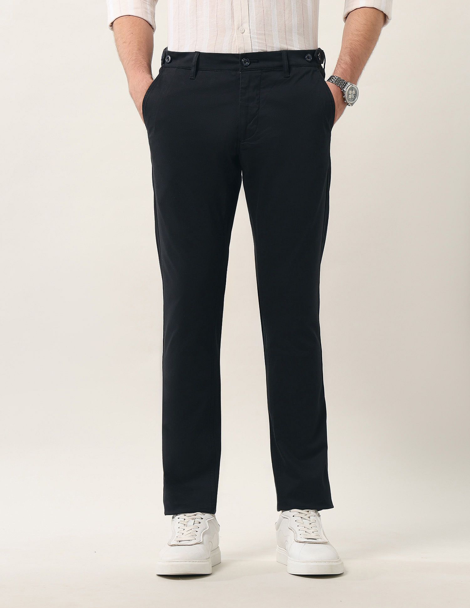 Arrow Sport Slim Fit Air Soft Trousers