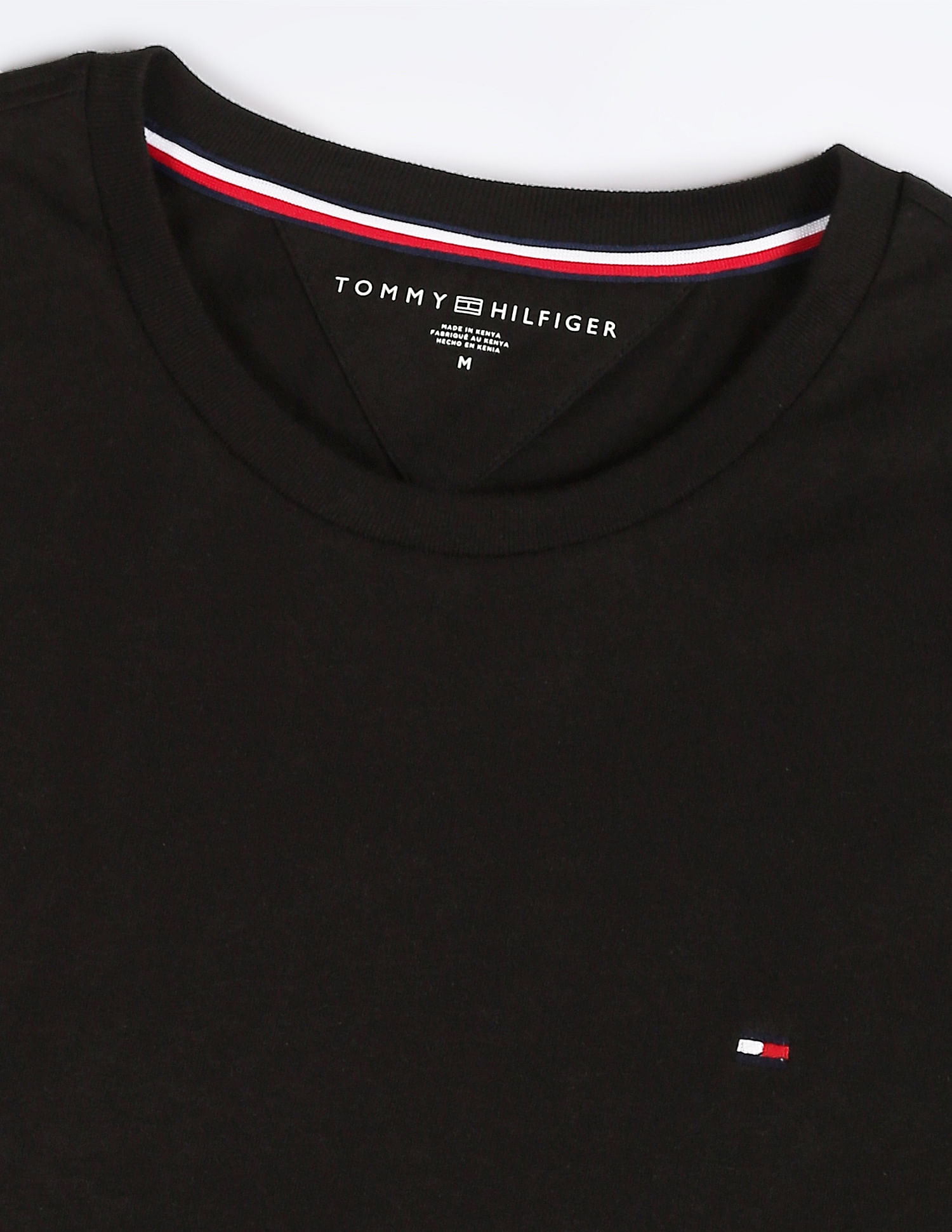 Tommy Hilfiger Solid Cotton T-Shirt