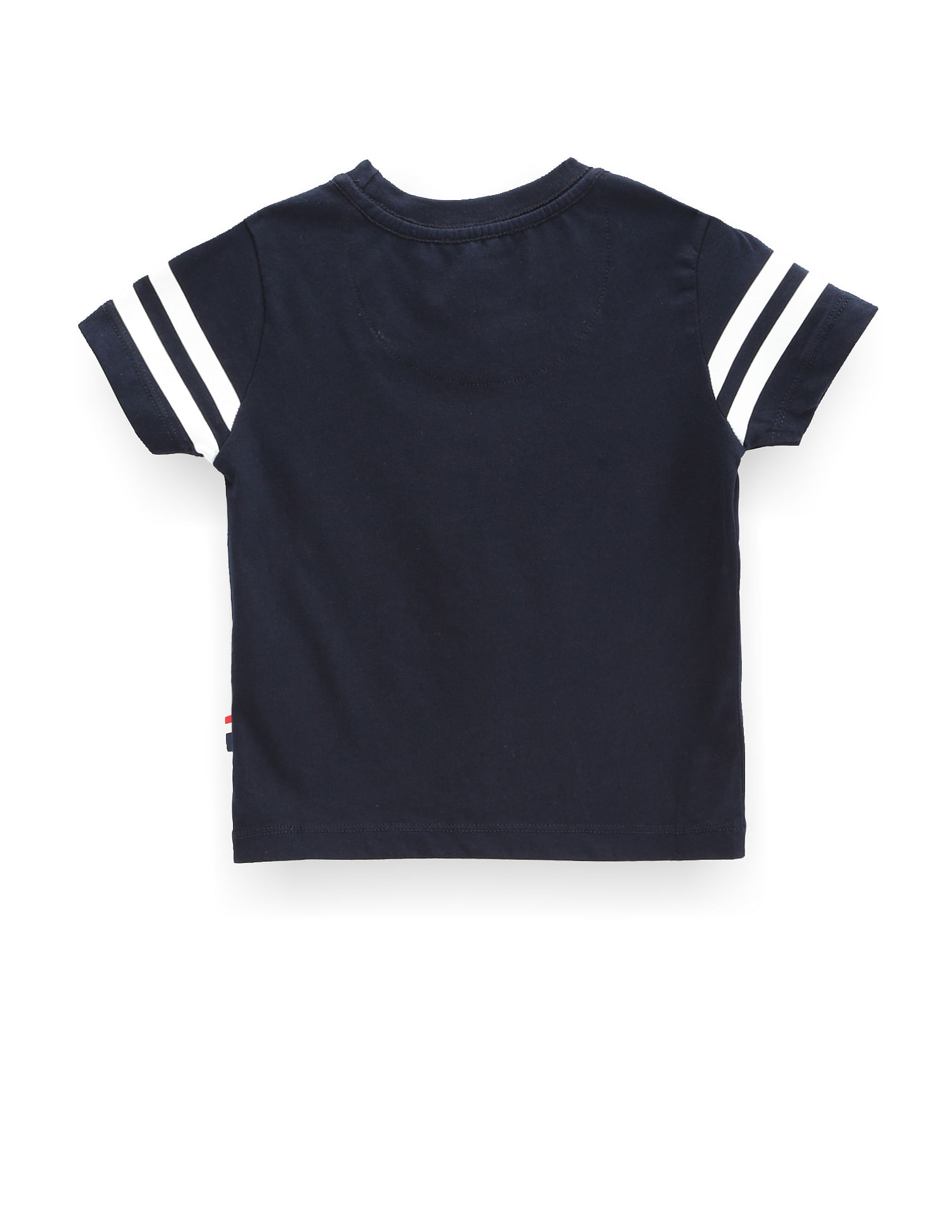 U.S. Polo Assn. Kids Boys Typography Print Cotton T-Shirt