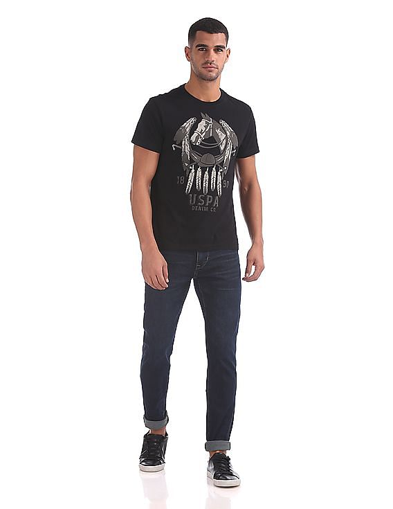 U.S. Polo Assn. Denim Co. Standard Fit Printed T-Shirt
