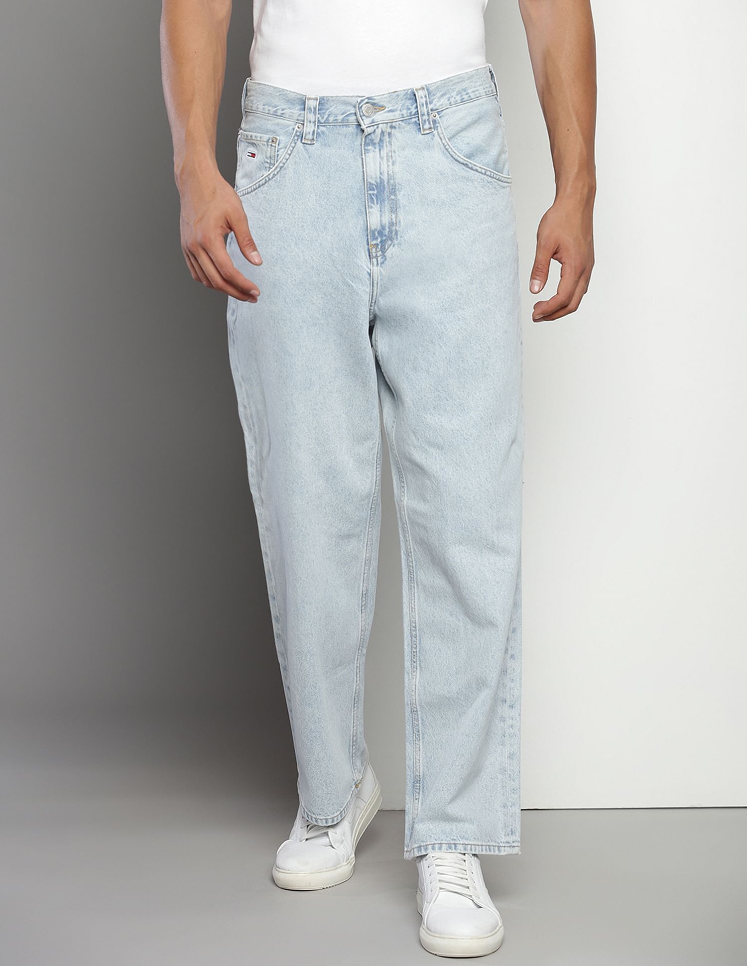 Tommy Hilfiger Aiden Rinsed Baggy Jeans