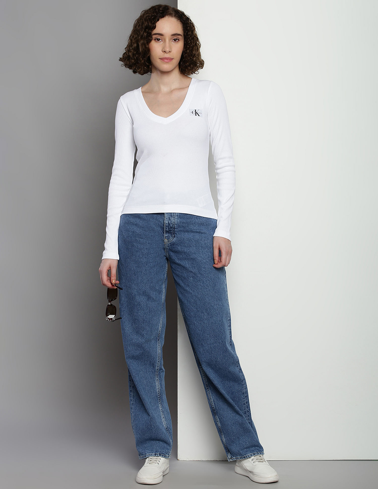 Calvin Klein Jeans 90'S Straight Mid Rise Jeans