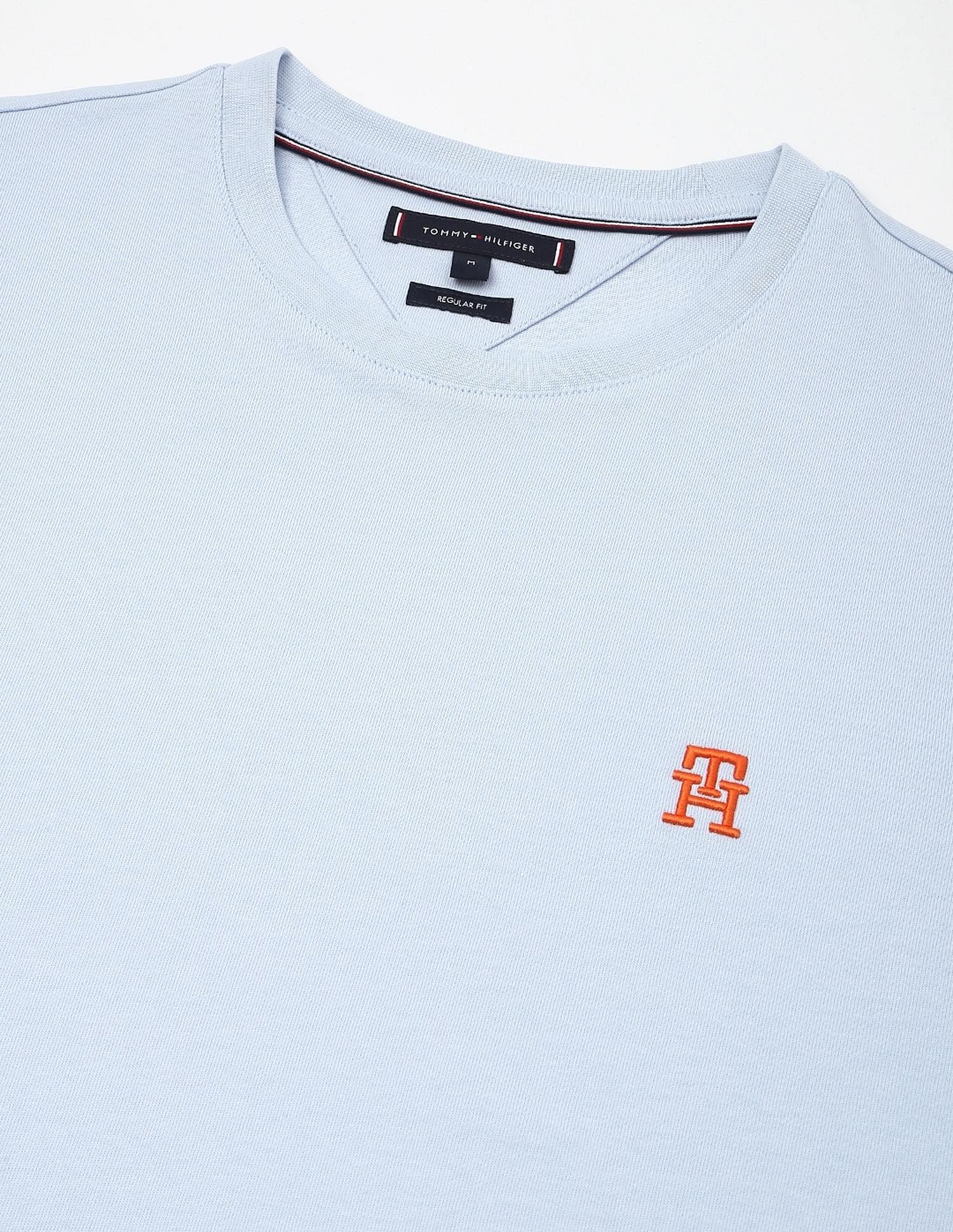 Tommy Hilfiger Solid Regular-Fit Cotton T-Shirt