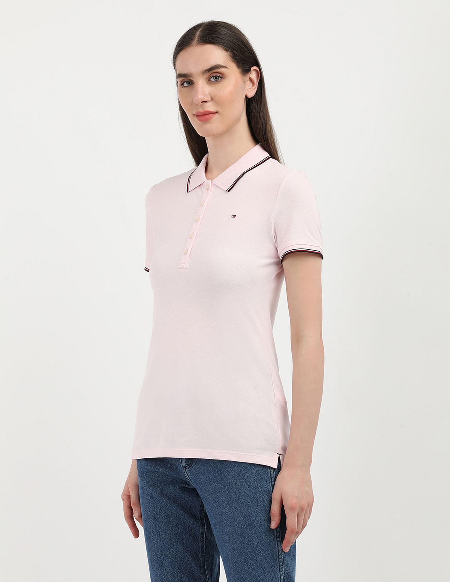 Tommy Hilfiger Regular Fit Solid Polo Shirt