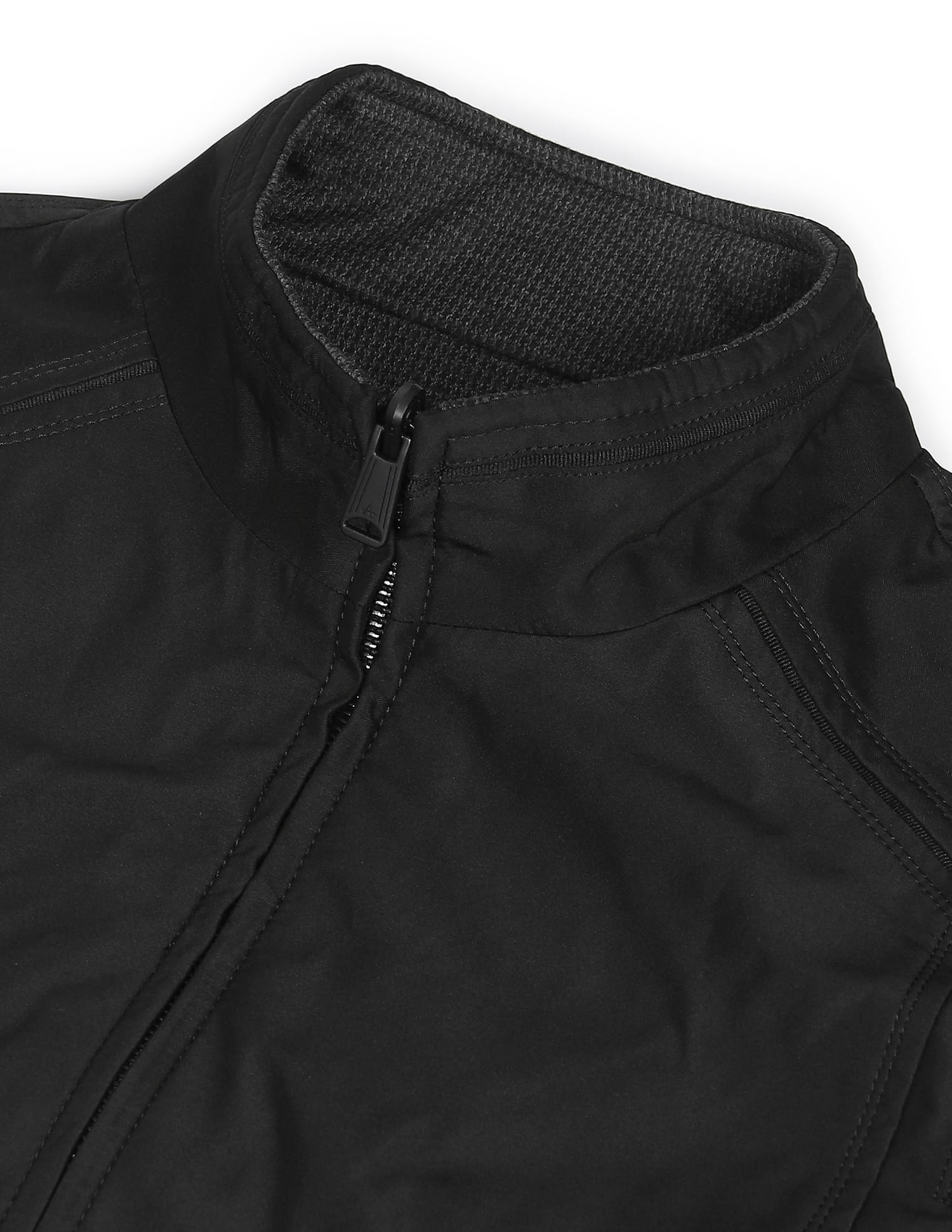 Buy Arrow Sports High Neck Patterned Jacket - NNNOW.com