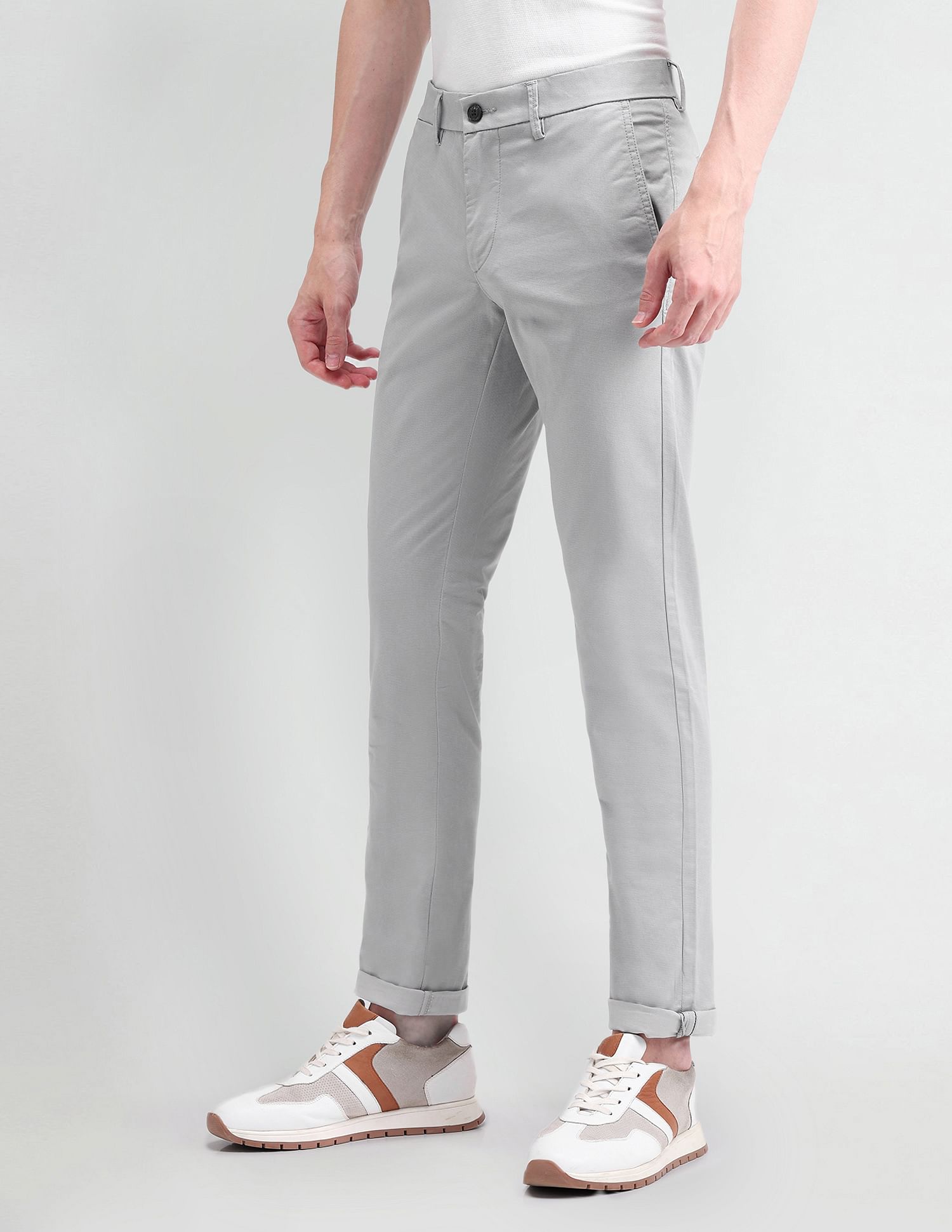 Arrow Sport Slim Fit Inner Web Detailed Trousers