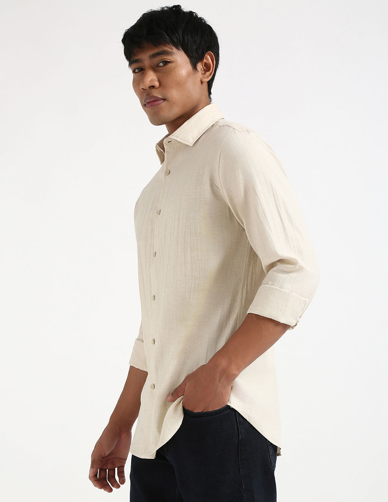 Calvin Klein Jeans Slim Fit Twill Shirt