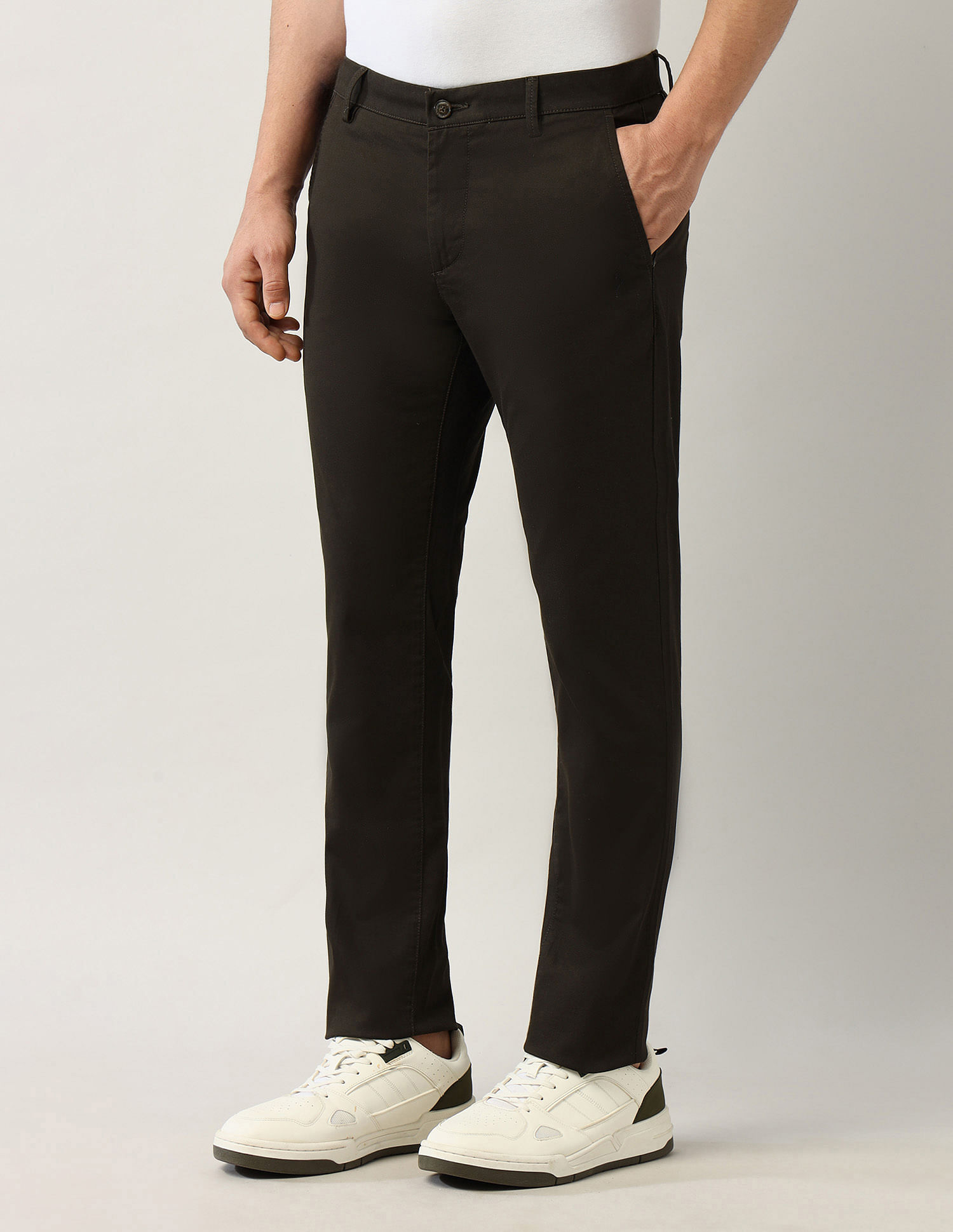 Arrow Sport Slim Fit Smartflex Trousers