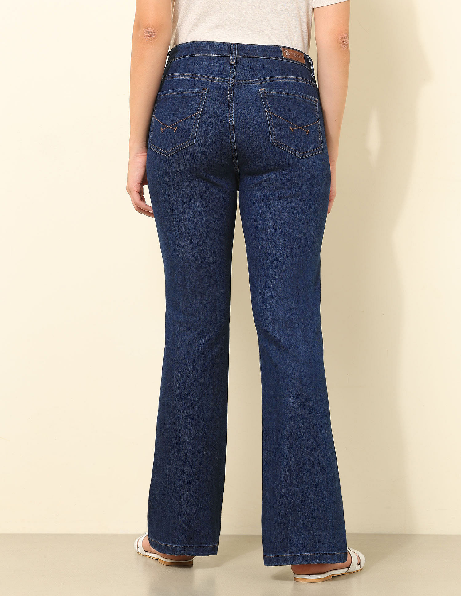 U.S. Polo Assn. Women High Rise Bootcut Jeans