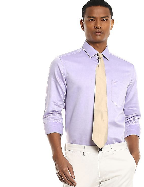 Mens purple sale dress shirts