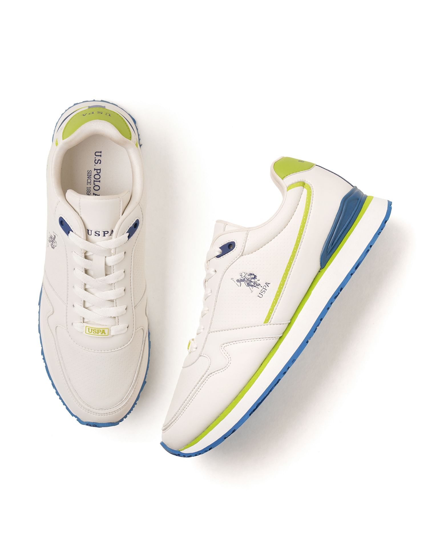 U.S. Polo Assn. Men Colour Block Lowen Sneakers