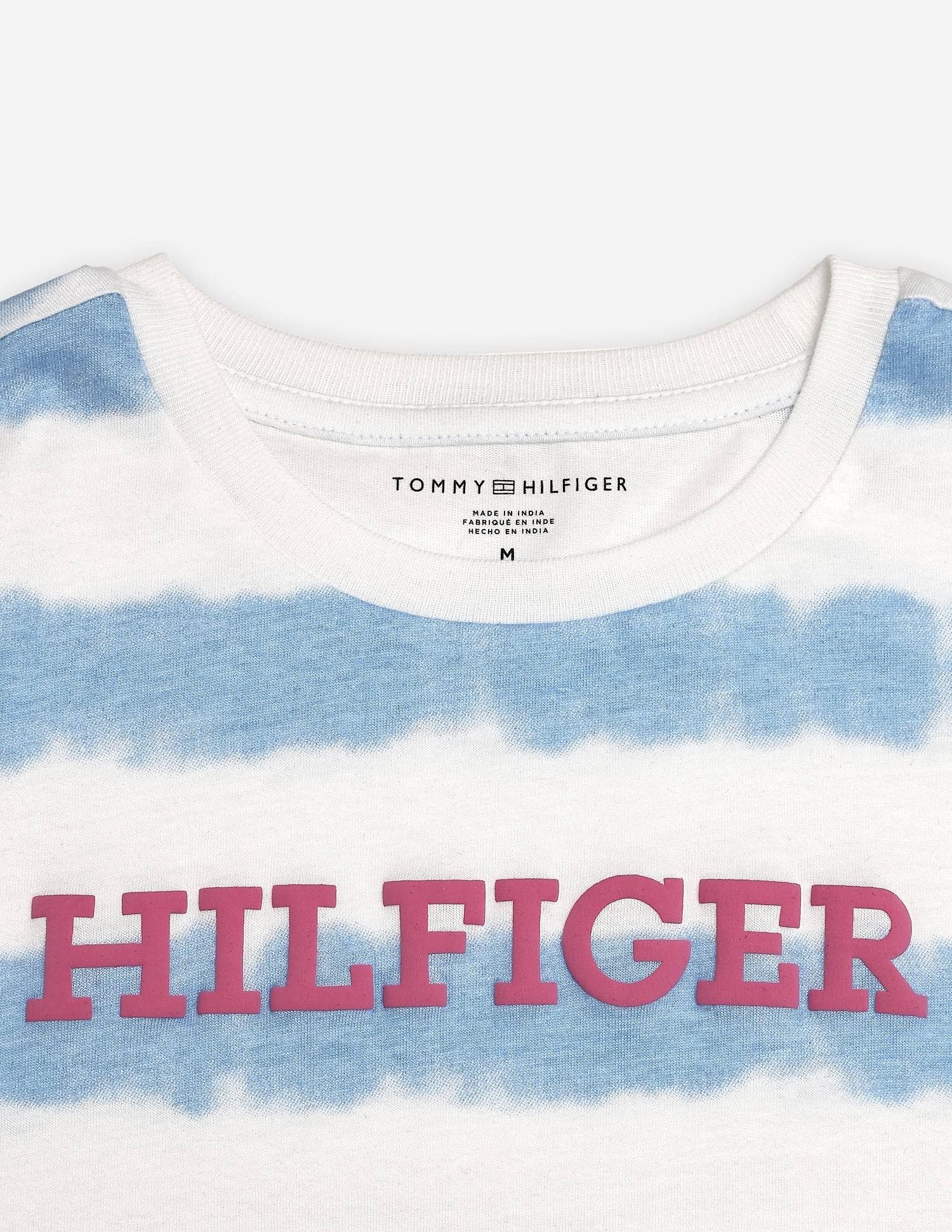 Tommy Hilfiger Kids Girls Logo Regular-Fit Cotton T-Shirt