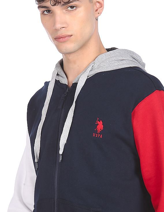 U.S. Polo Assn. Hooded Cotton Sweatshirt