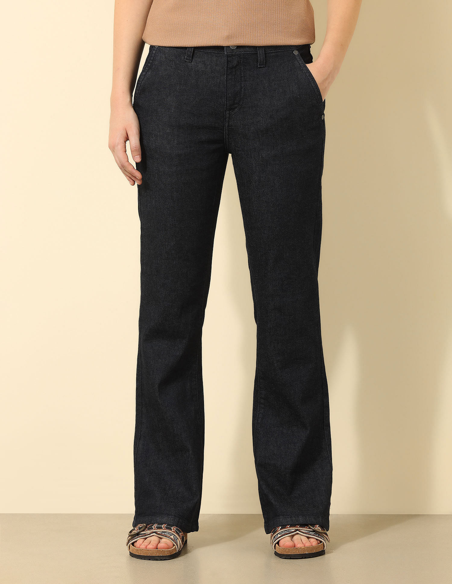 U.S. Polo Assn. Women High Rise Bootcut Jeans