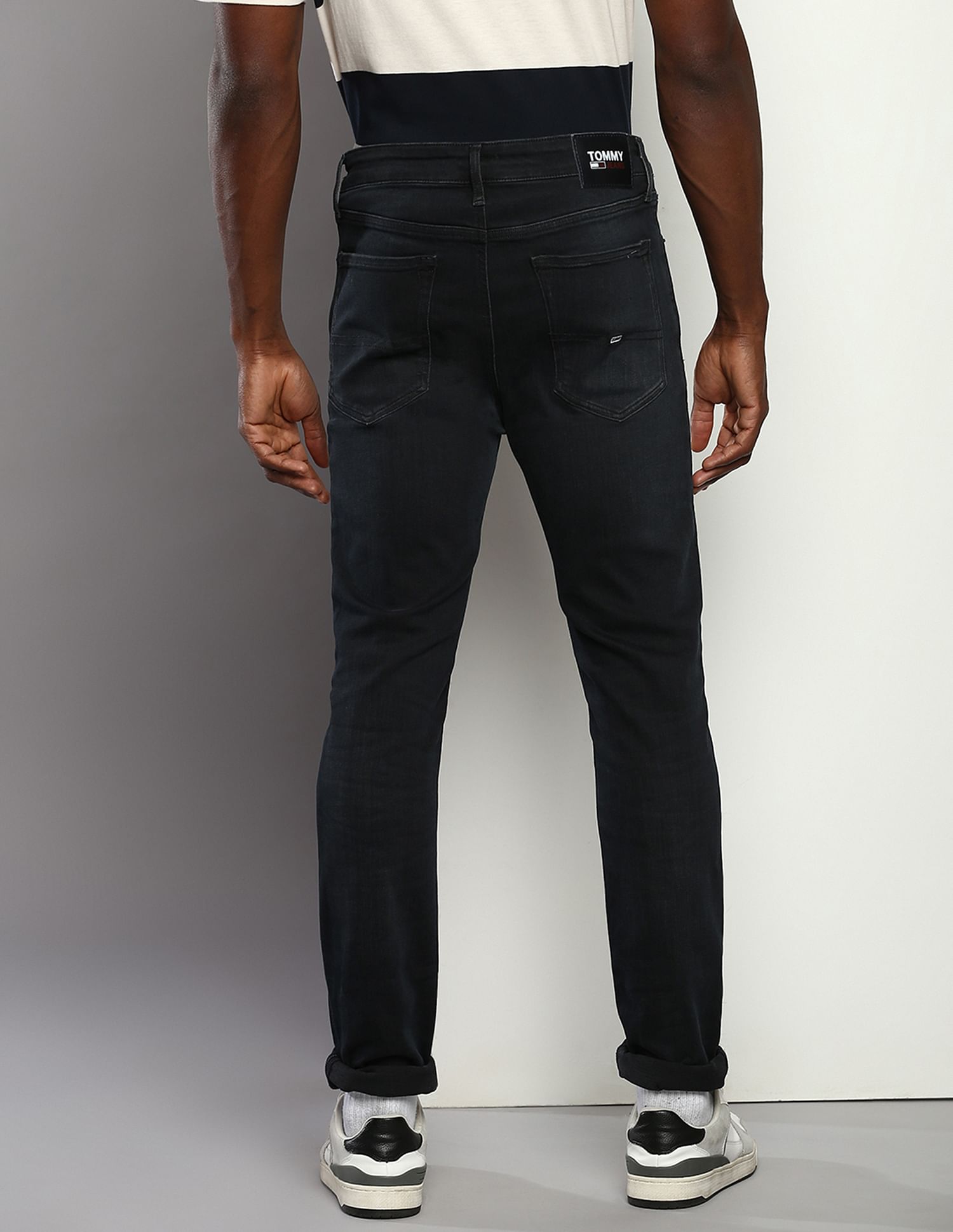 Tommy Hilfiger Stone Wash Skinny Jeans