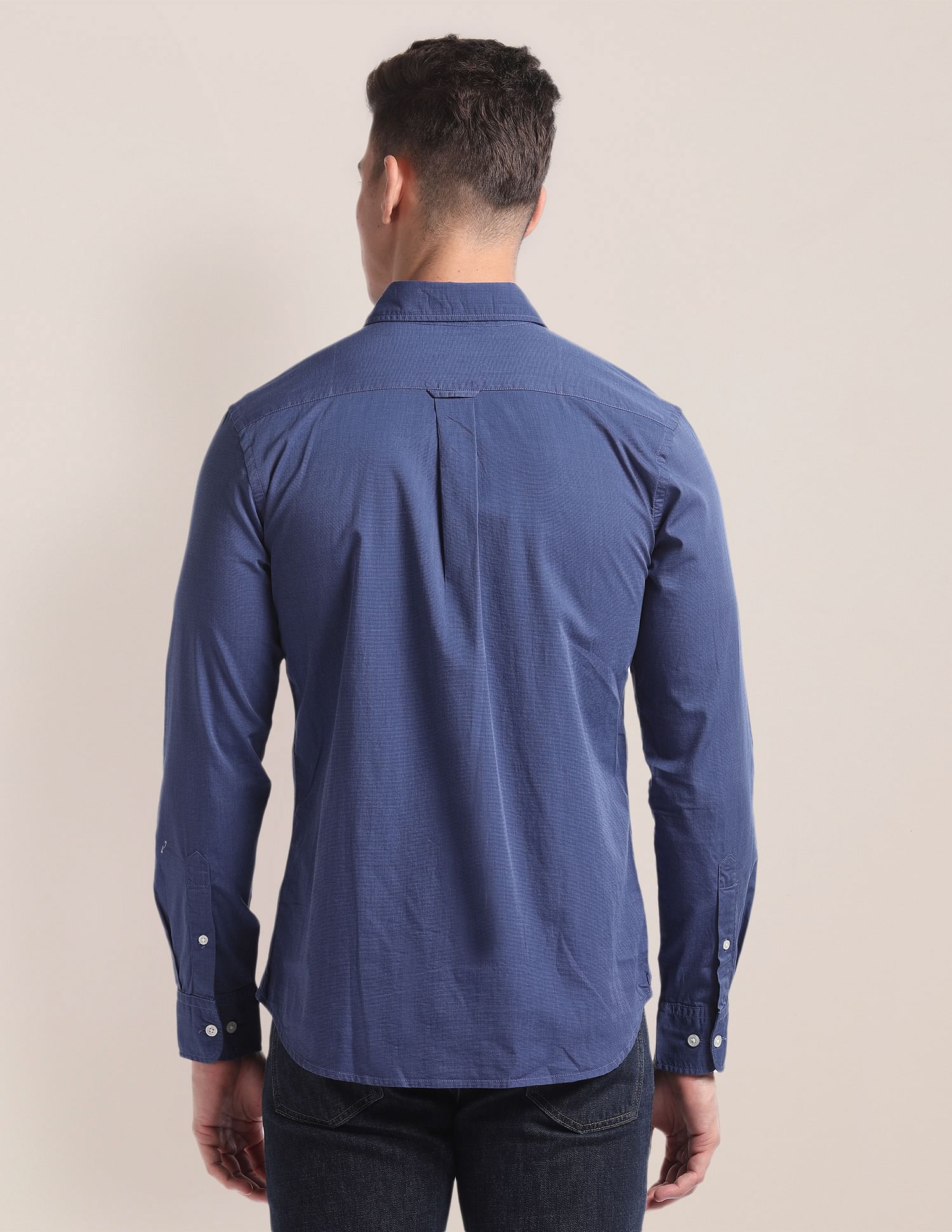 U.S. Polo Assn. Premium Cotton Patterned Shirt