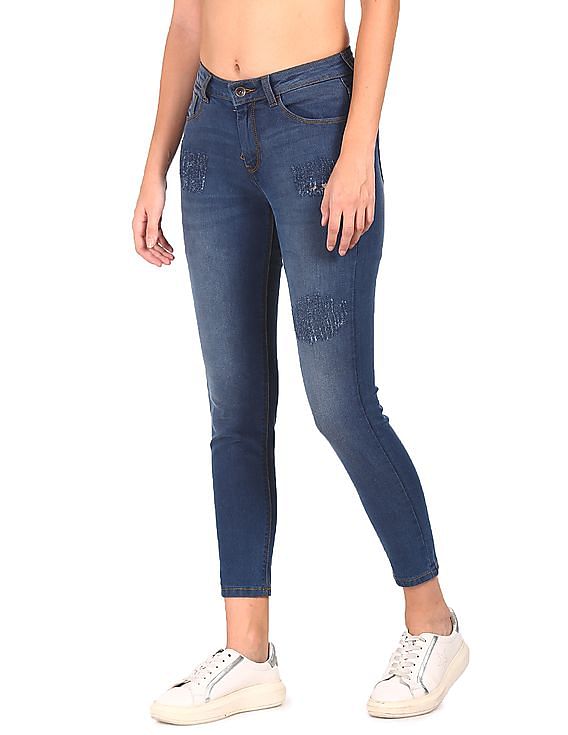 Flying Machine Women Veronica Skinny Fit Mid Rise Jeans