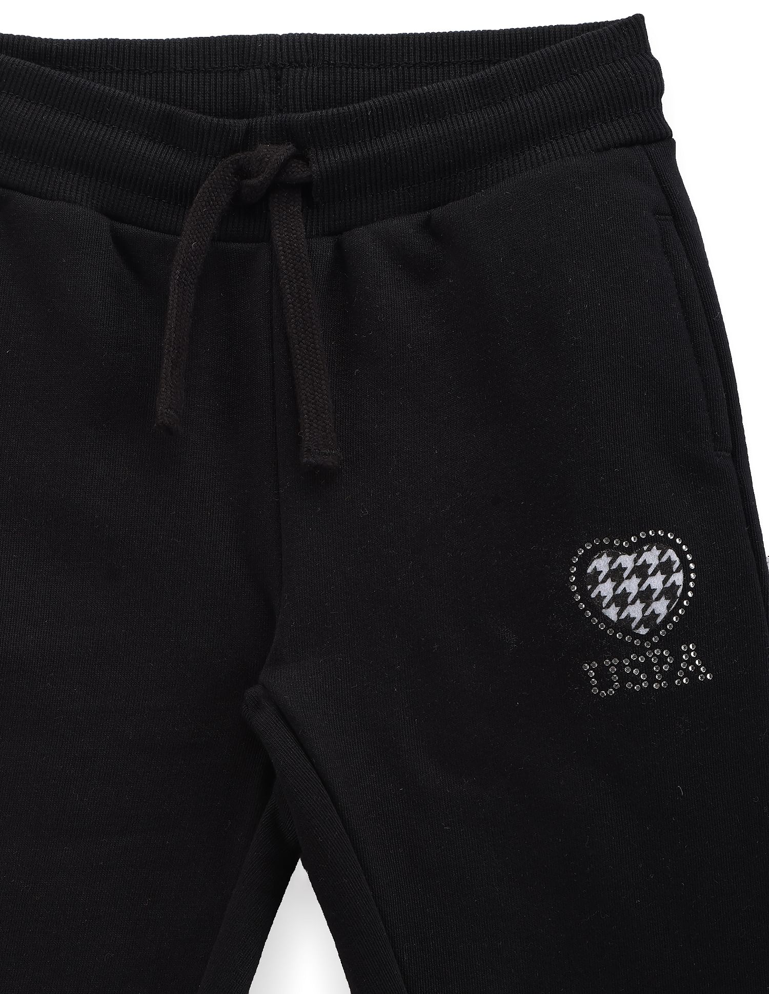 U.S. Polo Assn. Kids Girls Solid Track Pants