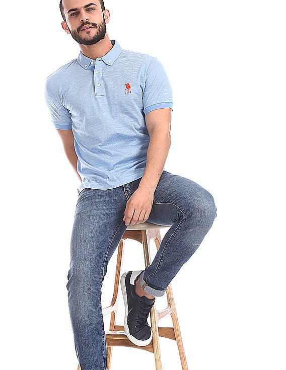 double mercerized cotton polo shirts