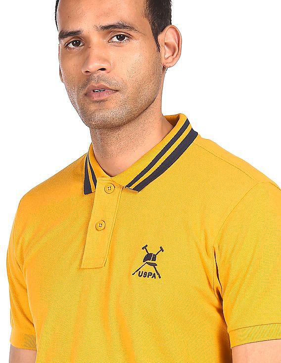 U.S. Polo Assn. Solid Cotton Polo Shirt
