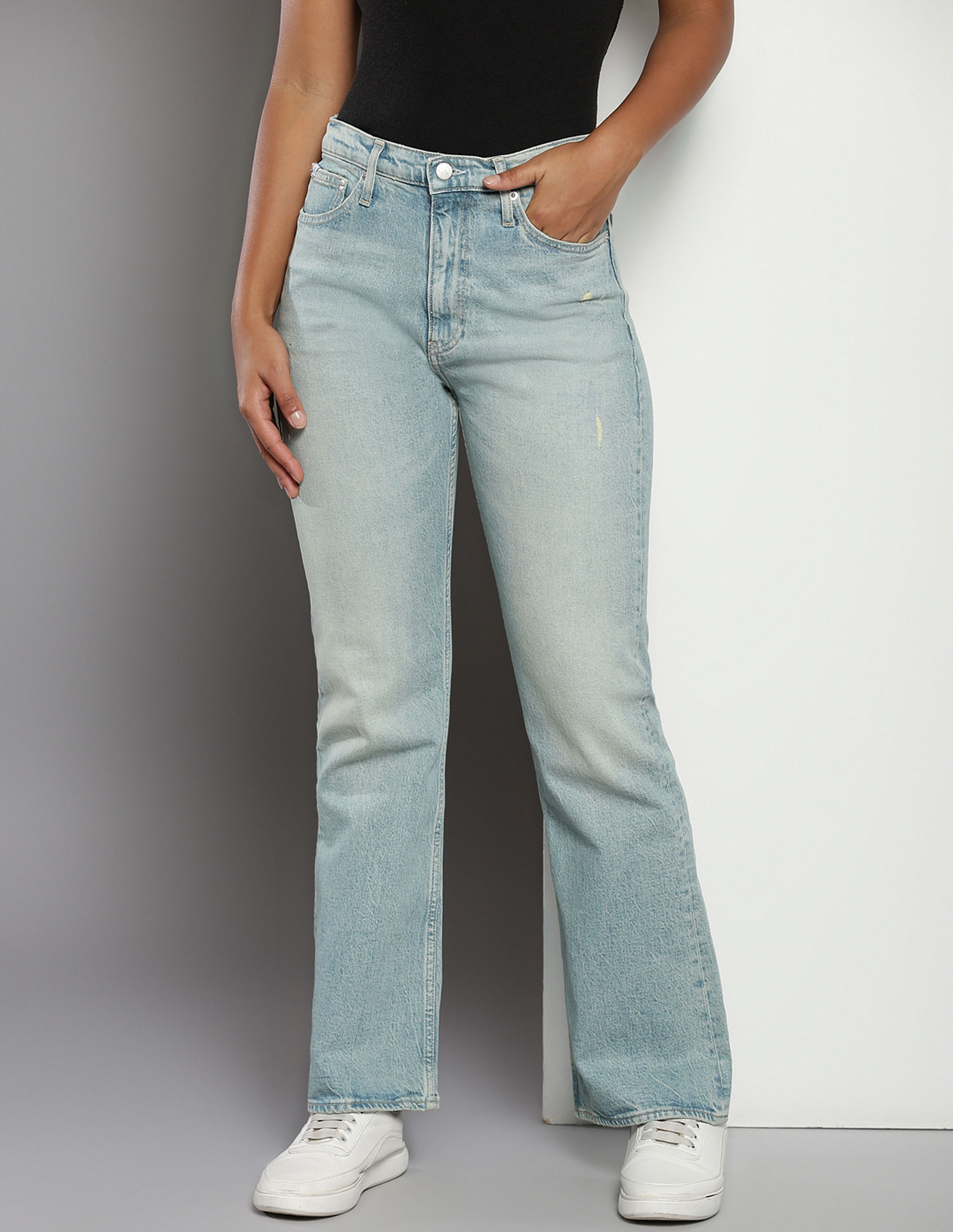 Calvin Klein Jeans Recycled Cotton Authentic Bootcut Jeans