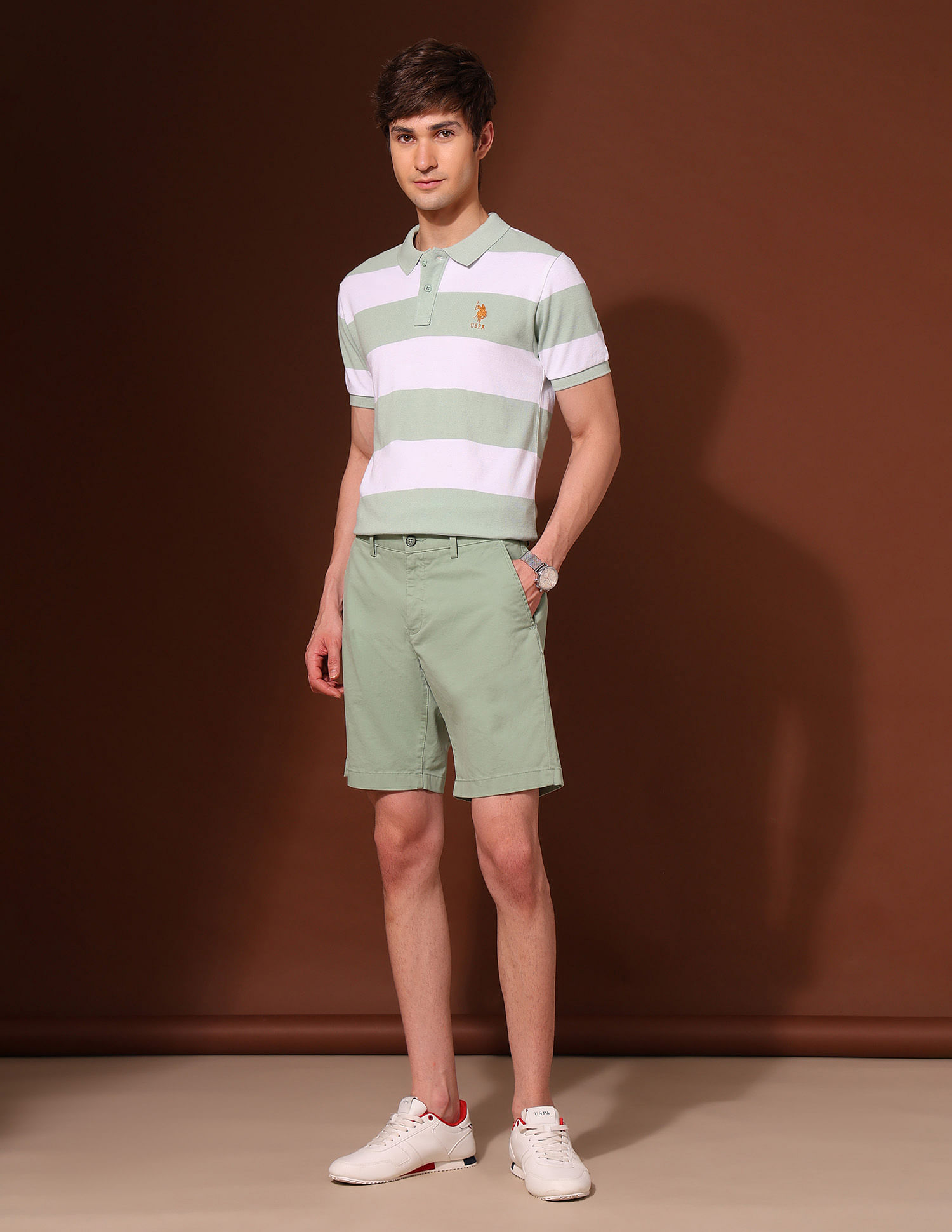 U.S. Polo Assn. Pure Cotton Work And Wander Polo Shirt