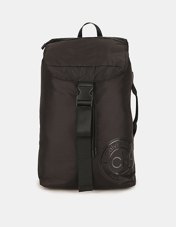 calvin klein strap backpack