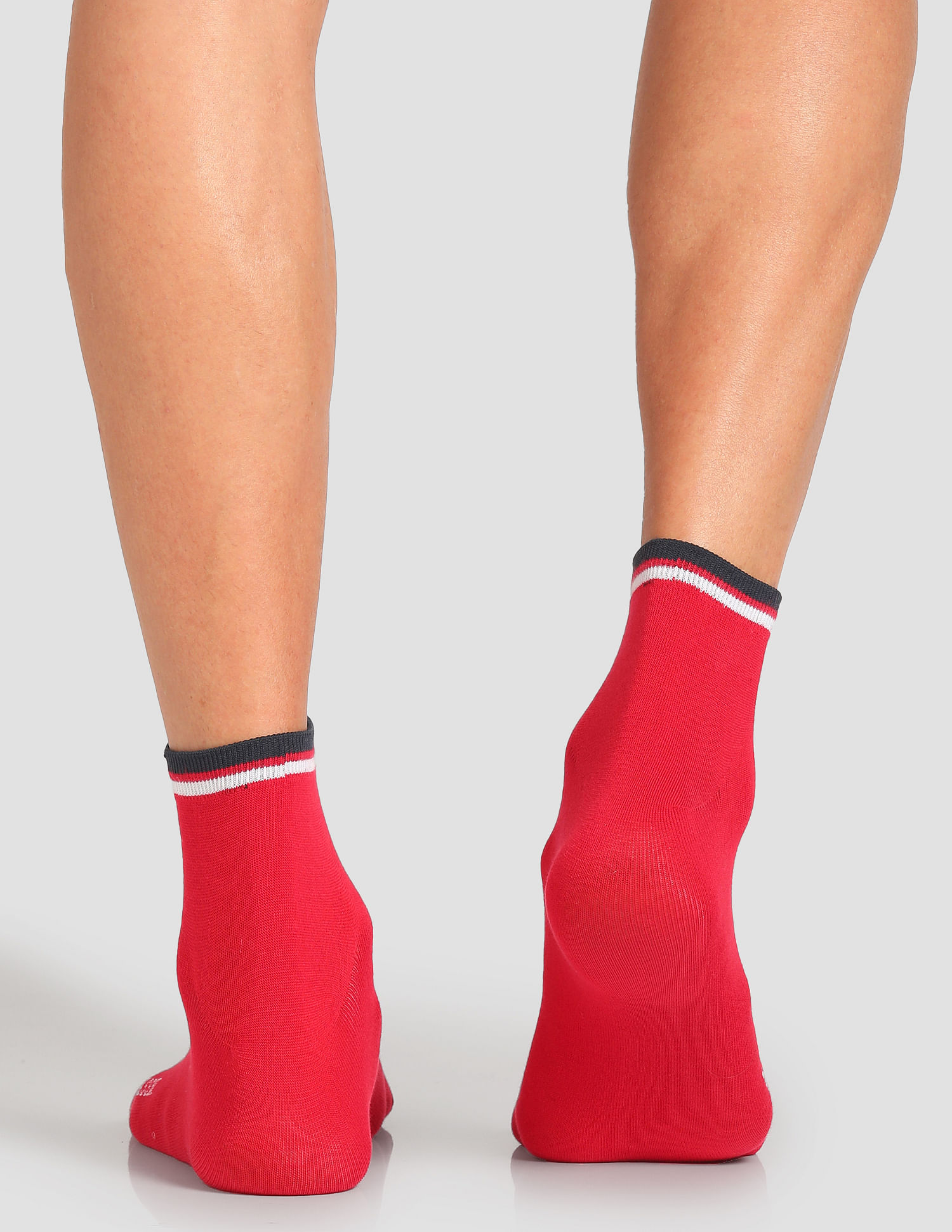 USPA Innerwear Ankle Length Stretch ES003 Socks - Pack Of 3