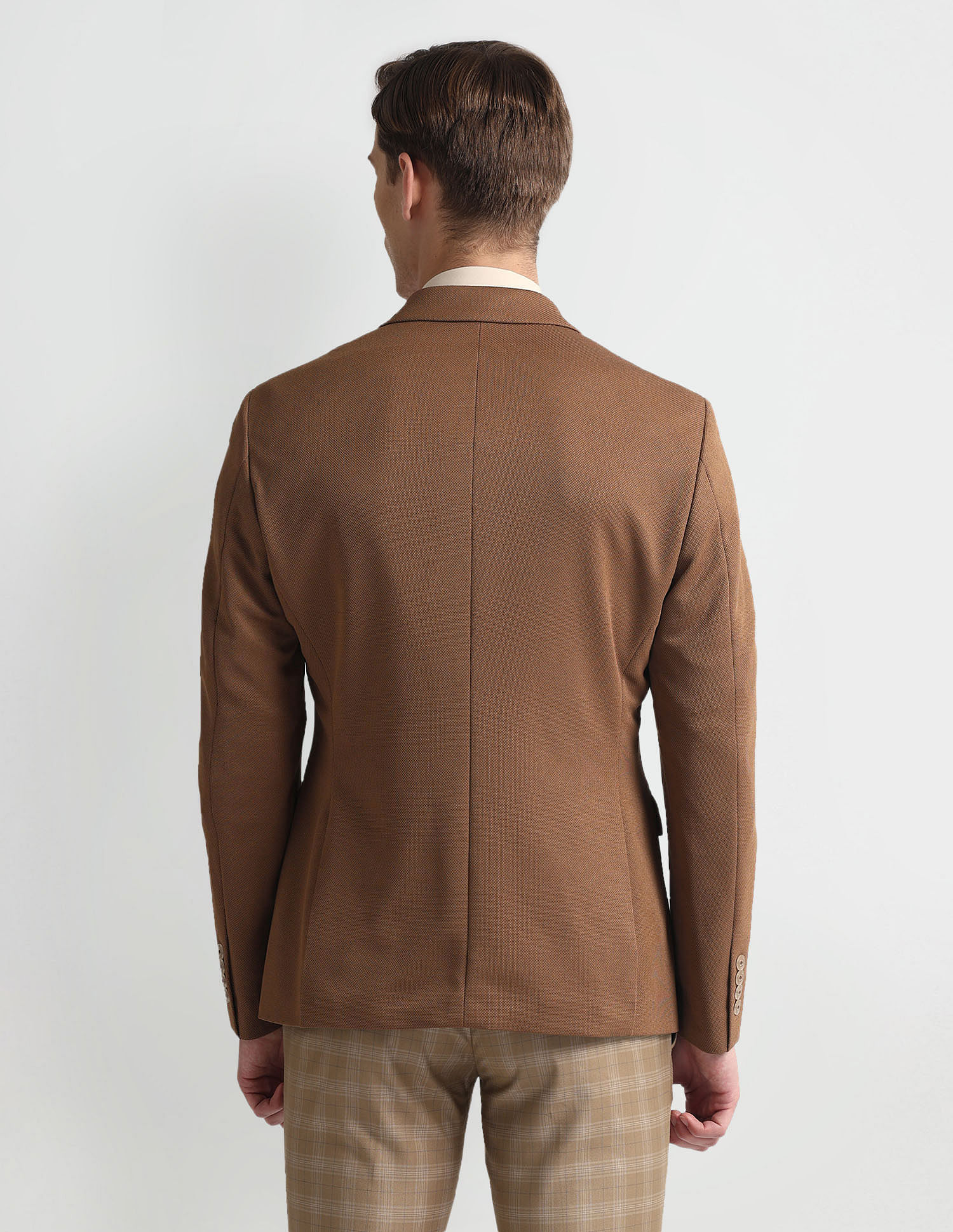 Arrow Zero Calorie Slim Fit Knit Blazer