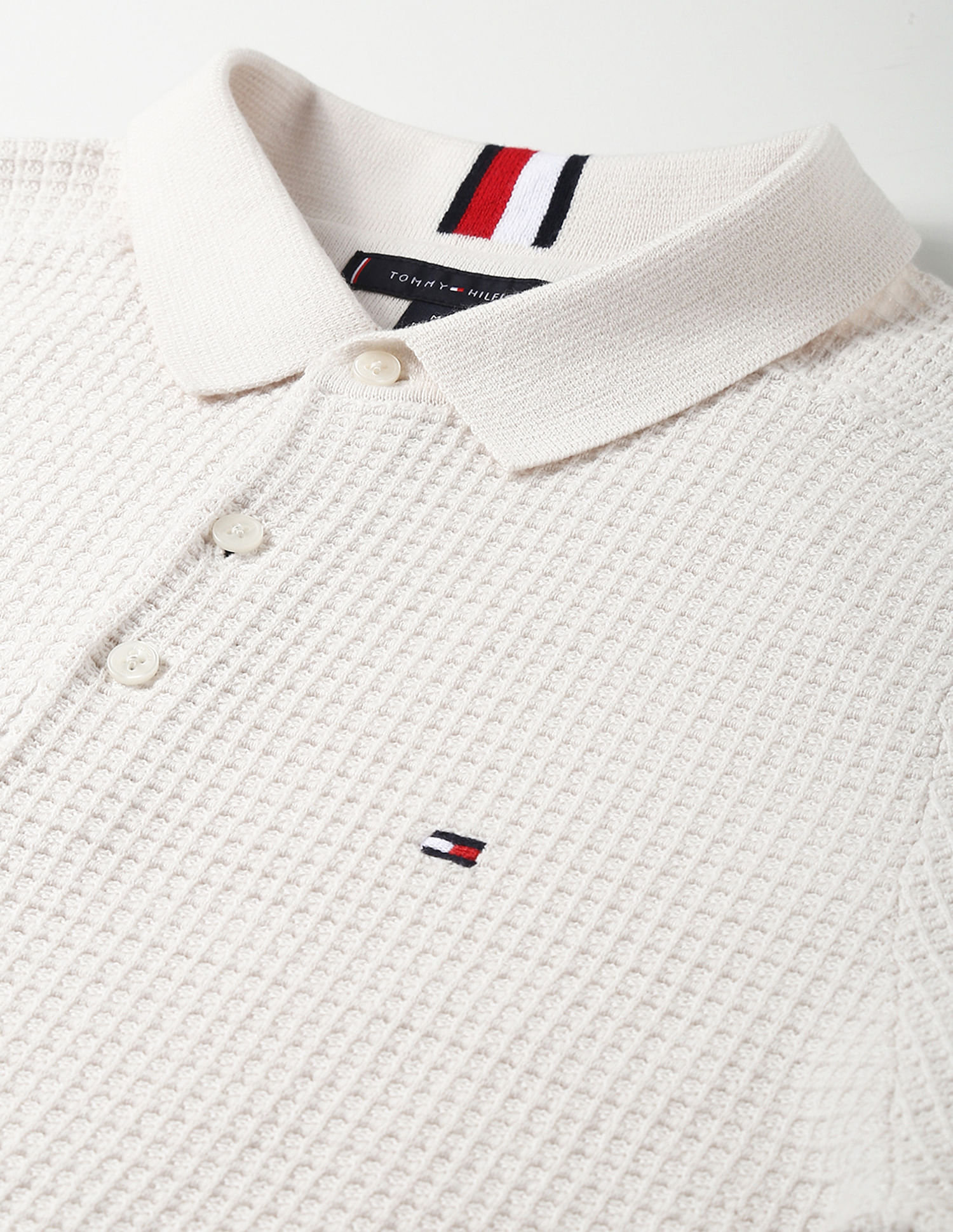 Tommy Hilfiger Spring Grid Short Sleeve Polo Shirt