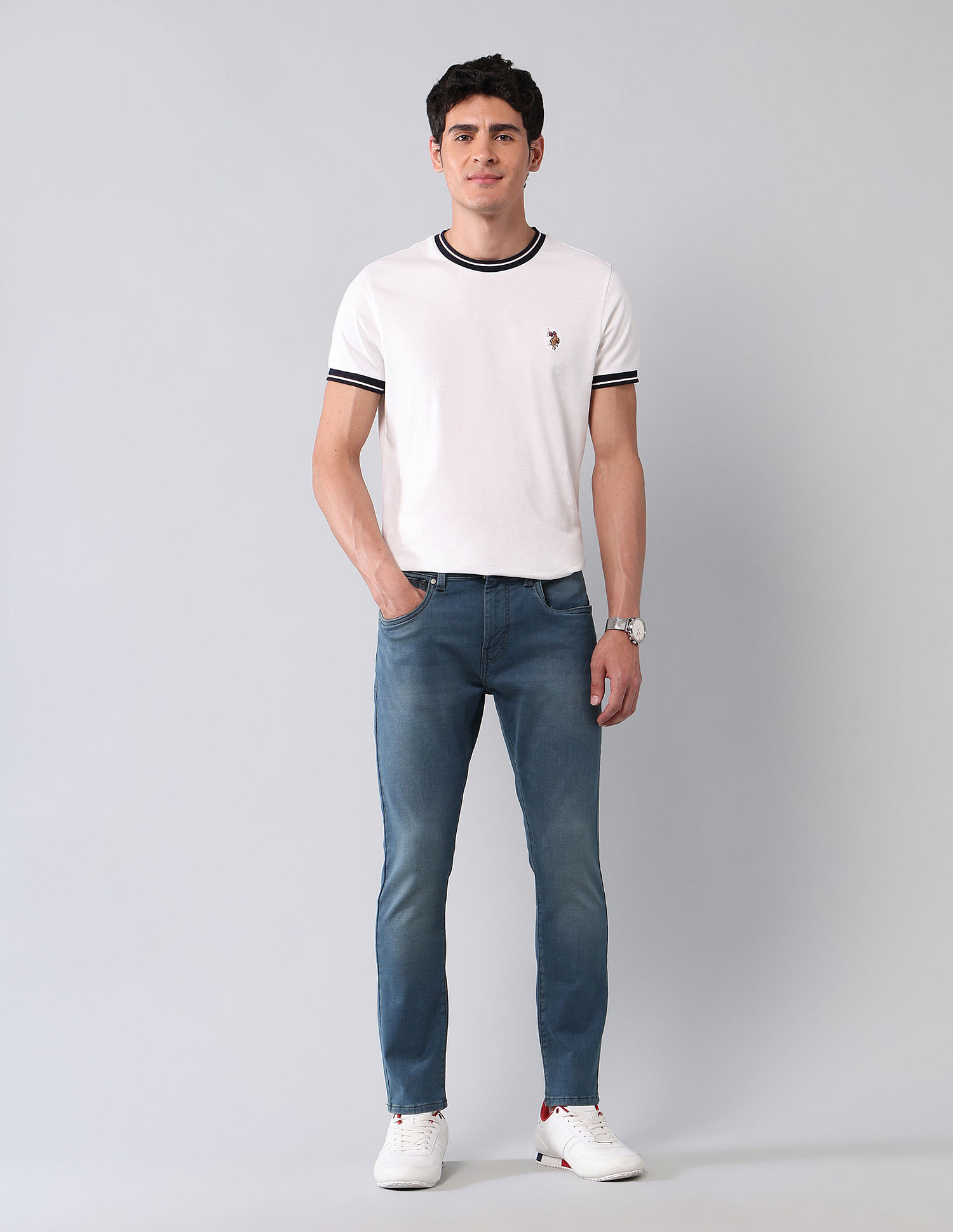 U.S. Polo Assn. Denim Co. Henry Tapered Fit Ultra Soft Jeans