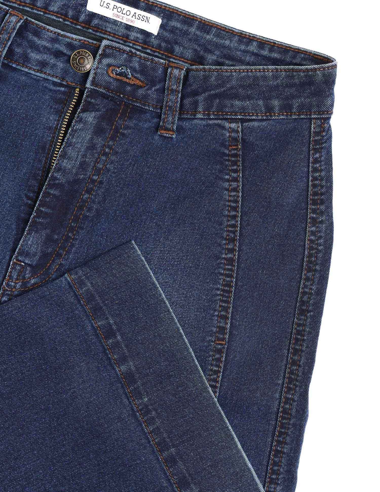 U.S. Polo Assn. Women High Rise Wide Leg Jeans