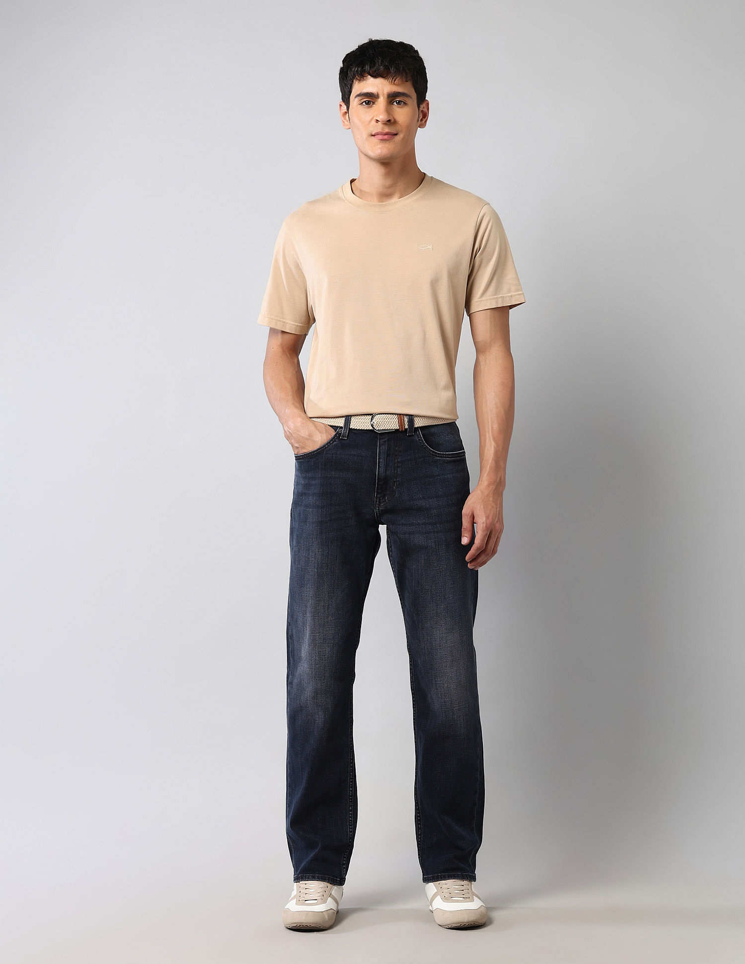 U.S. Polo Assn. Denim Co. Harold Slim Straight Fit Blue Vintage Jeans