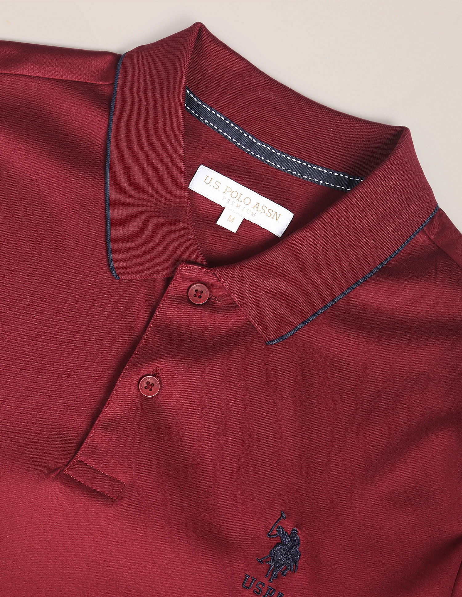 U.S. Polo Assn. Slim Fit Cotton Polo Shirt