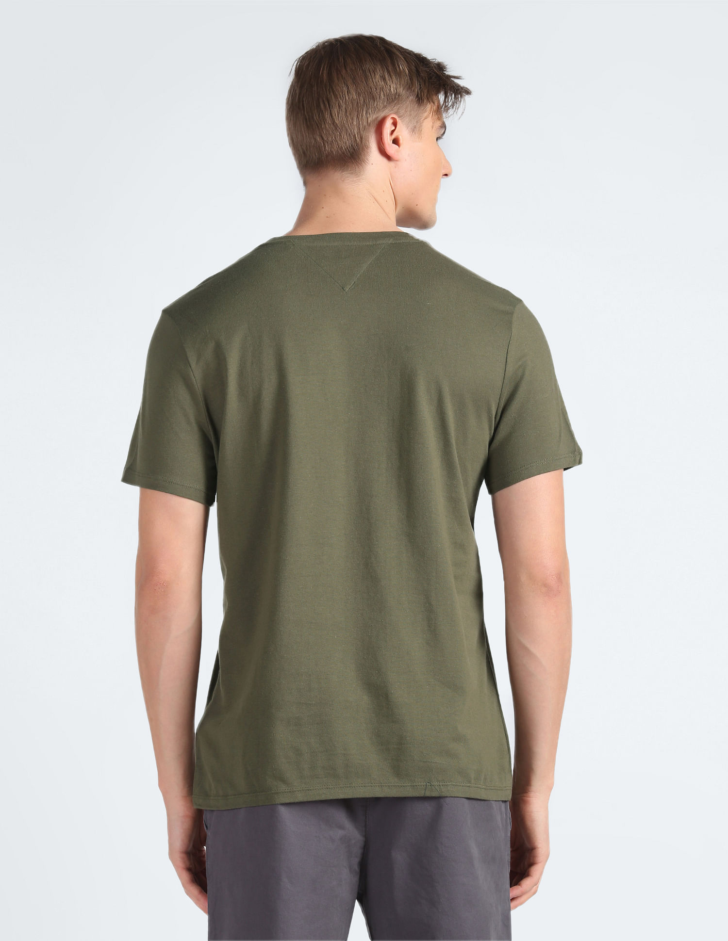 Tommy Hilfiger Solid Cotton Nantucket T-Shirt