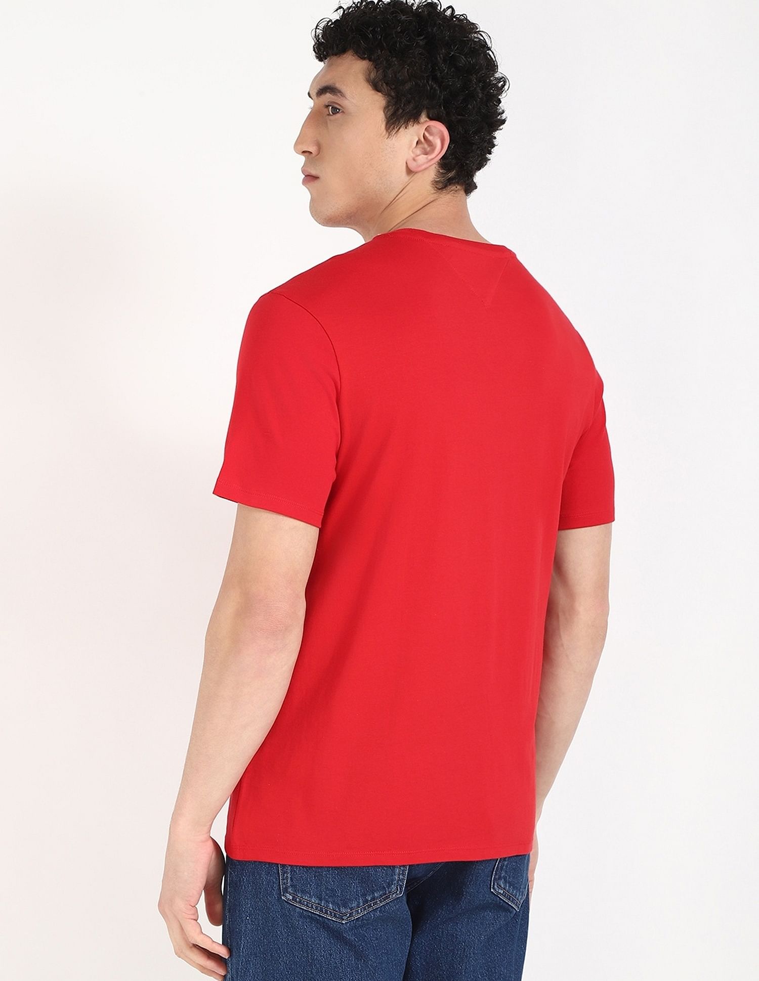 Tommy Hilfiger Embroidered Logo Regular-Fit Cotton T-Shirt