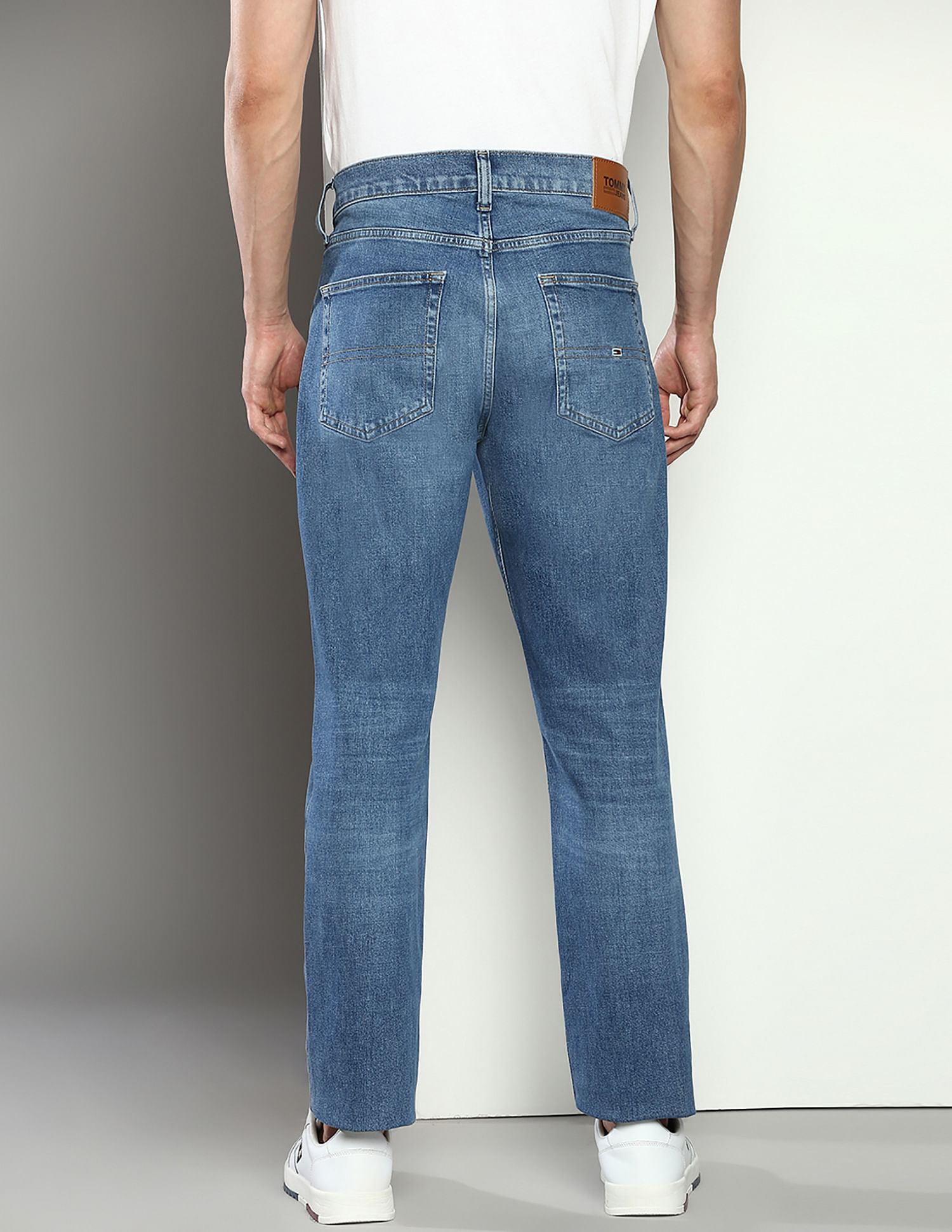 Tommy Hilfiger Recycled Cotton Straight Fit Jeans