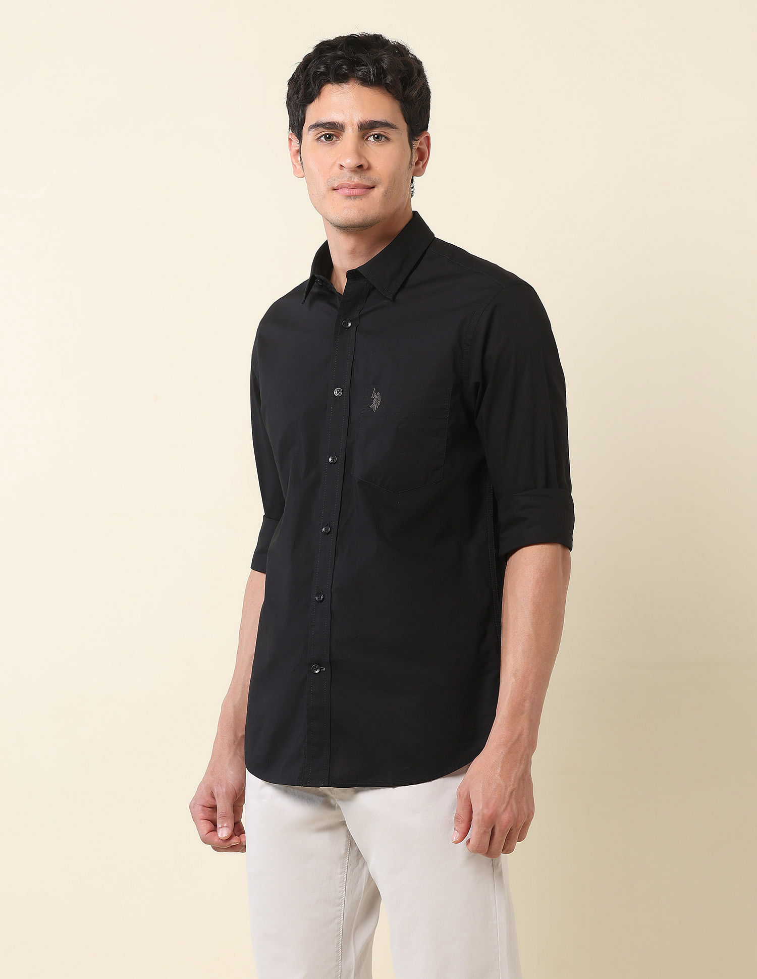 U.S. Polo Assn. Pure Cotton Tailored Fit Shirt