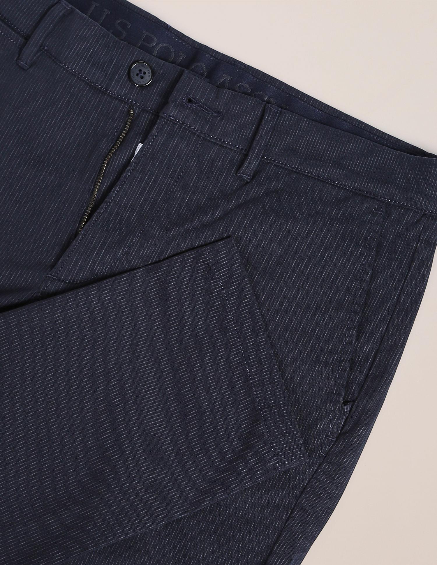U.S. Polo Assn. Pinstripe Twill Casual Trousers