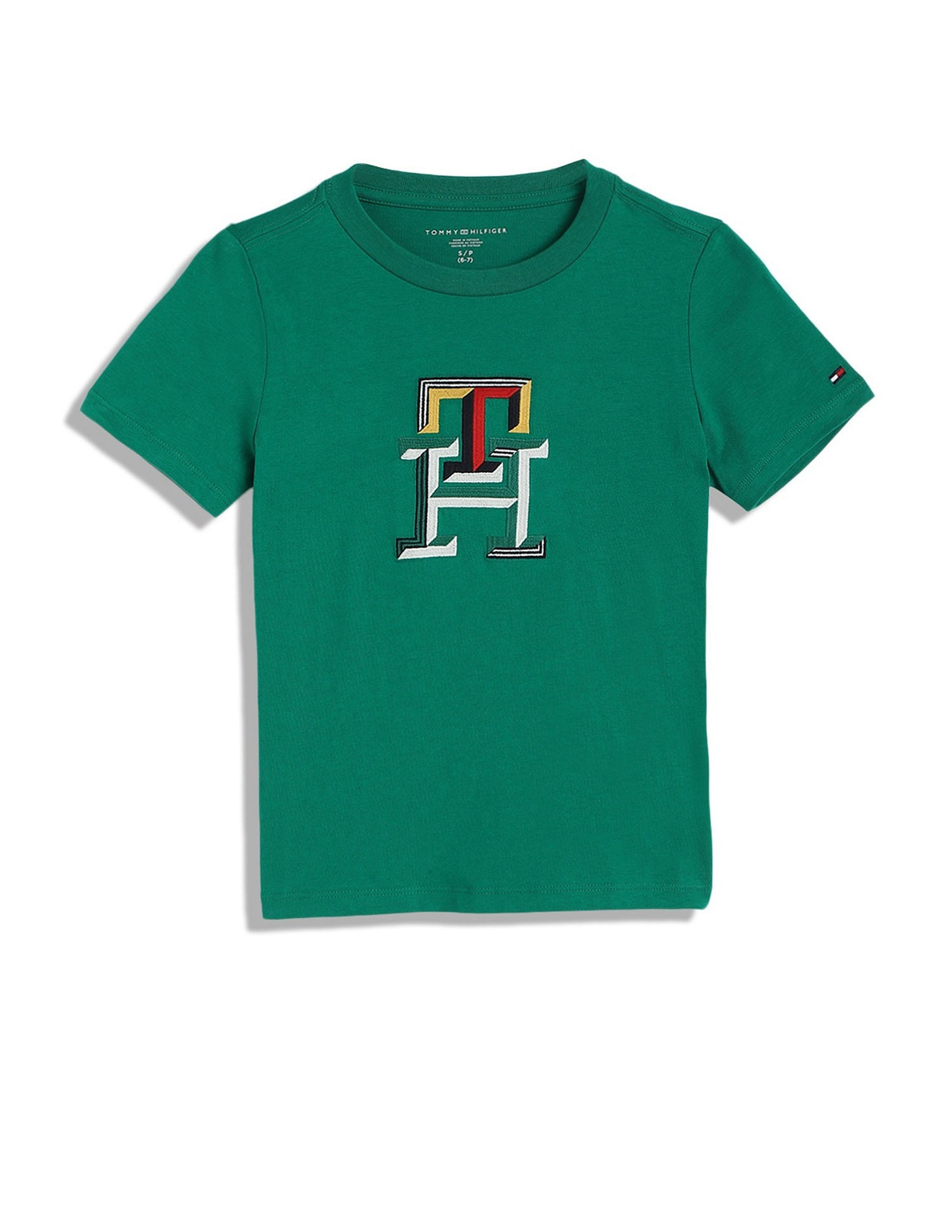 Tommy Hilfiger Kids Boys Graphic Regular-Fit Cotton T-Shirt