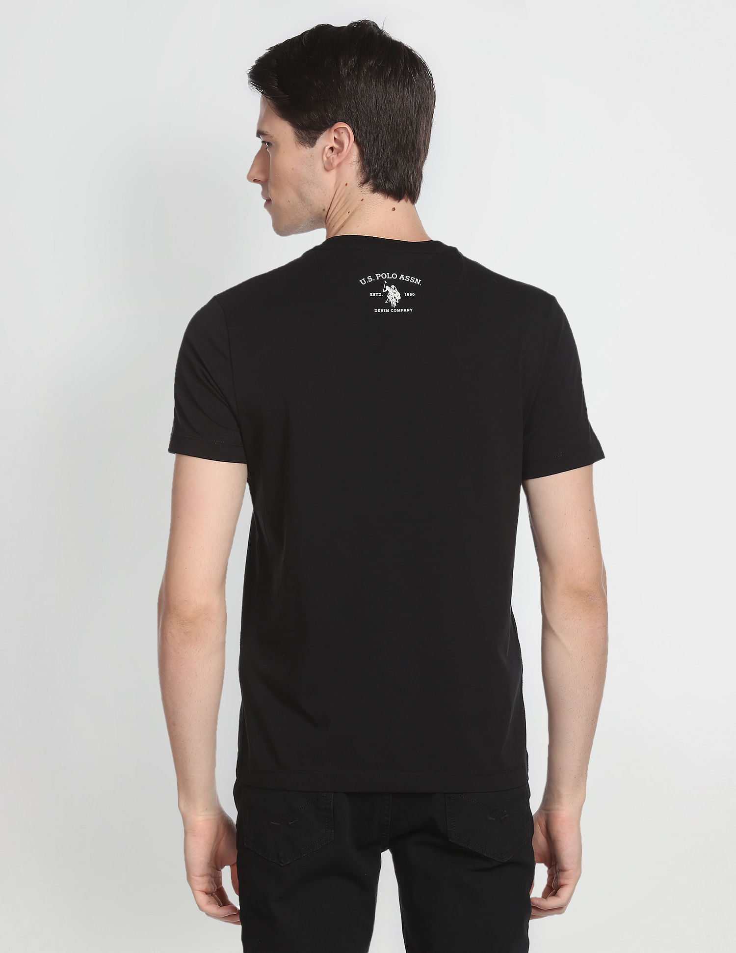 U.S. Polo Assn. Denim Co. Iconic Brand Print T-Shirt
