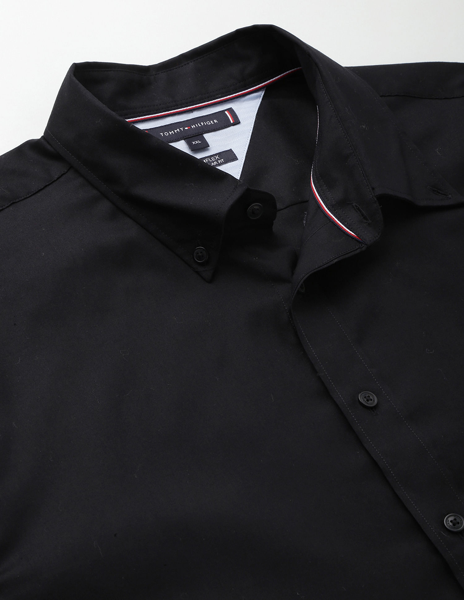 Tommy Hilfiger Button Down Collar Solid Shirt
