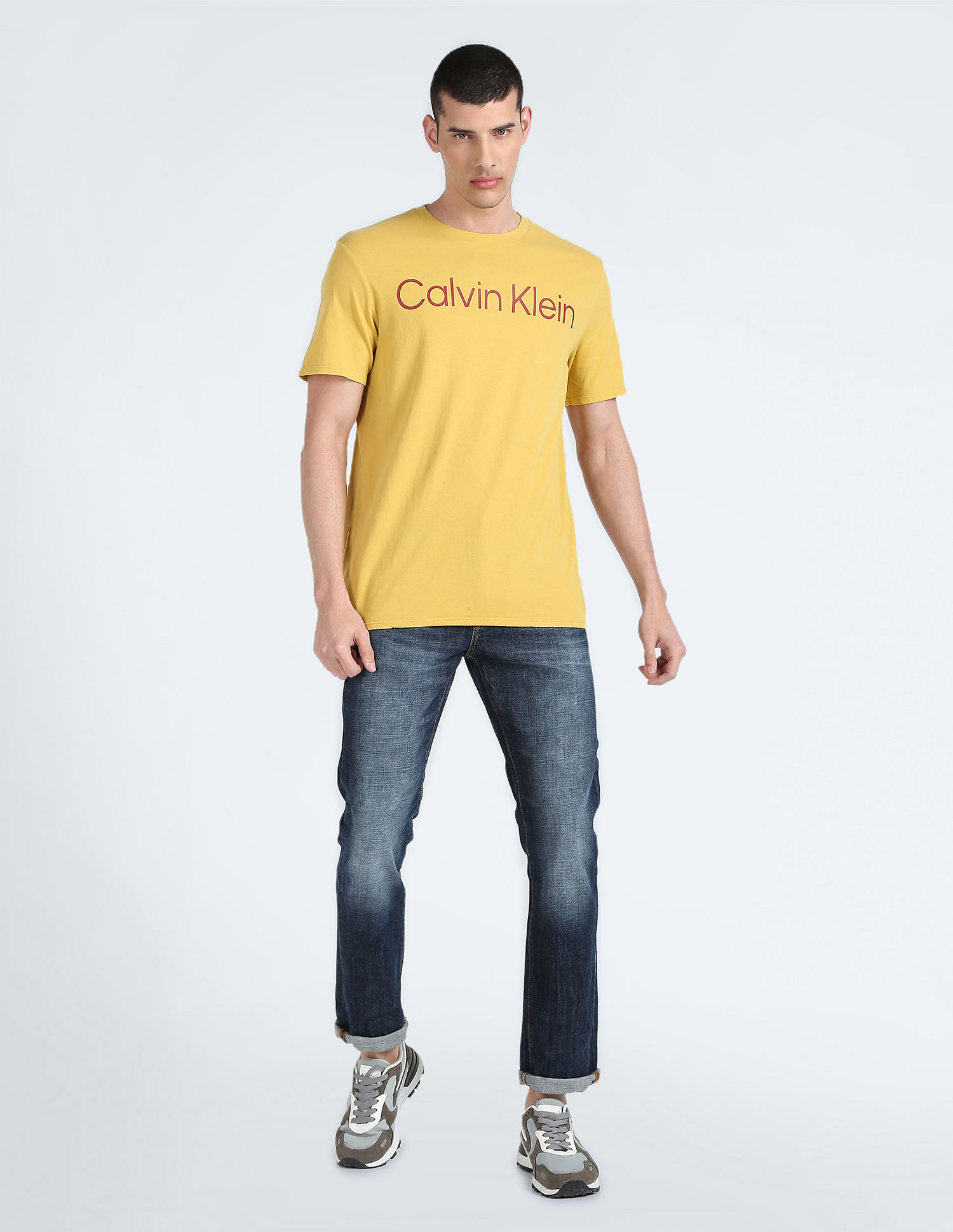 Calvin Klein Recycled Cotton Standard Logo T-Shirt