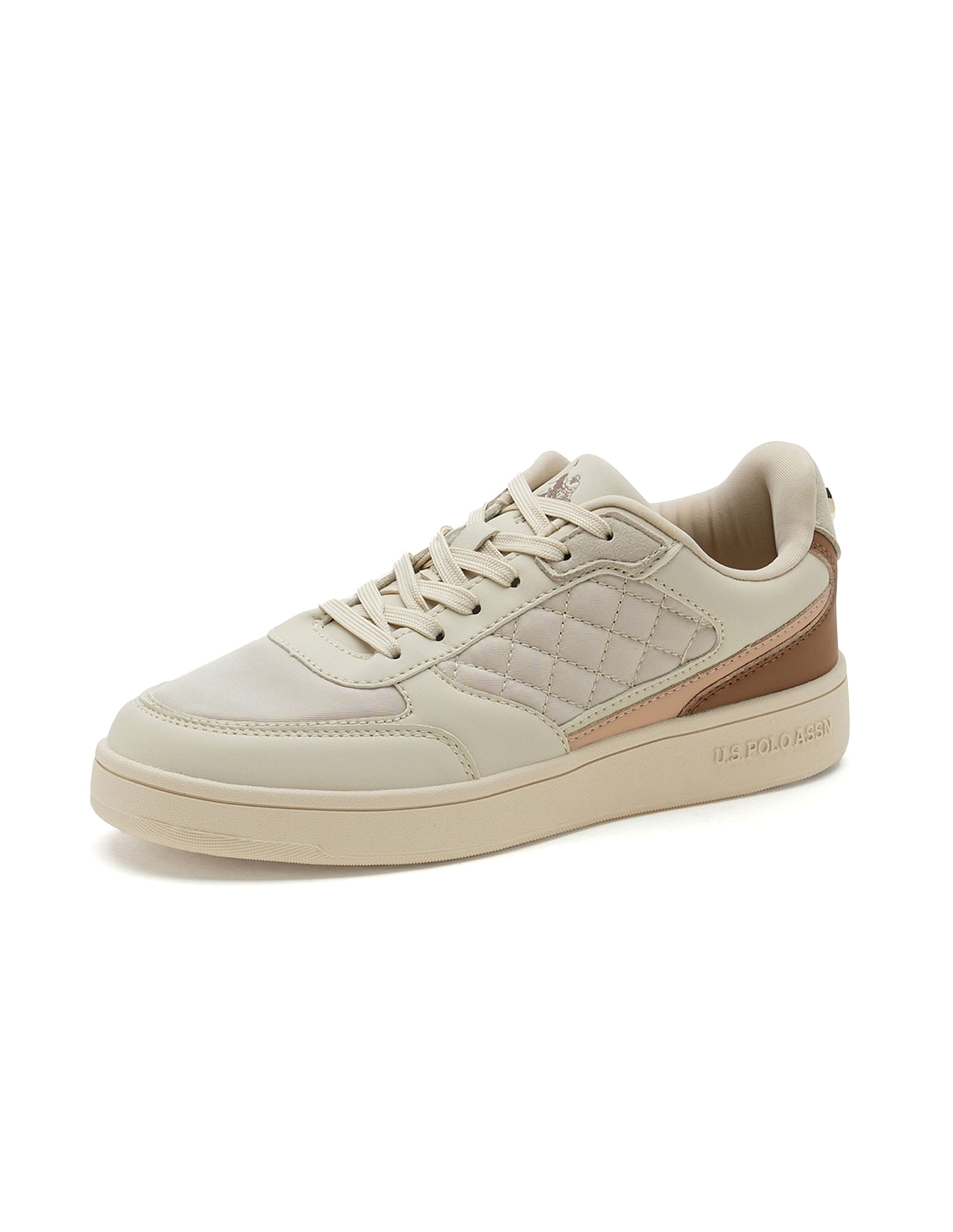 U.S. Polo Assn. Women Texture Lace Up Sophie Sneakers